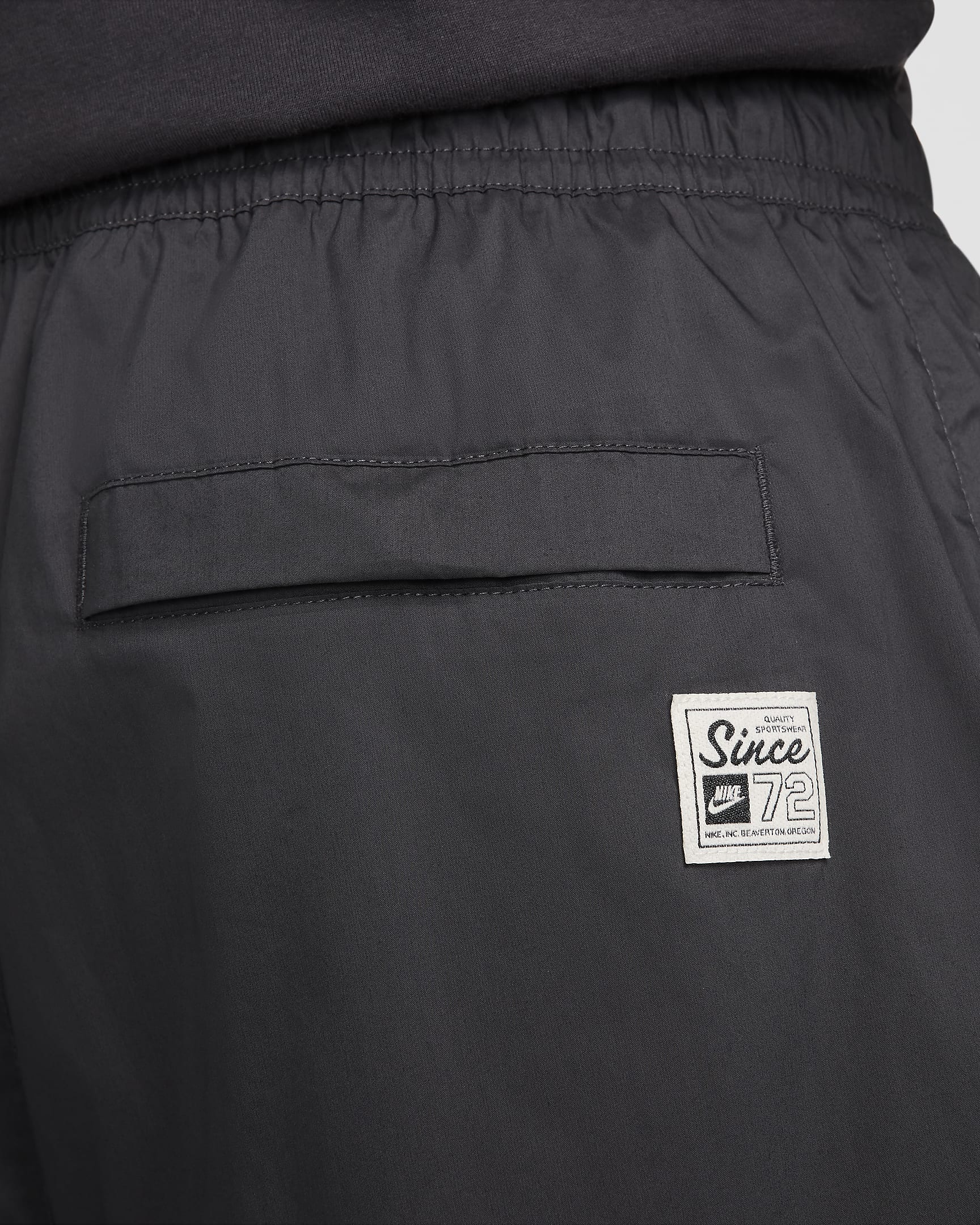 Nike Sportswear Men's Woven Oversized Shorts - Dark Smoke Grey/Dark Smoke Grey