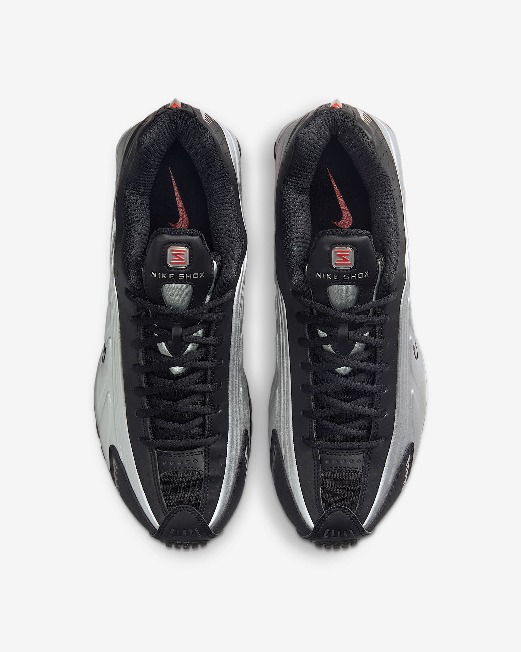 Shox R4 Maen Nike Shox R4 Black Silver Orange Men’S – BXQXLD