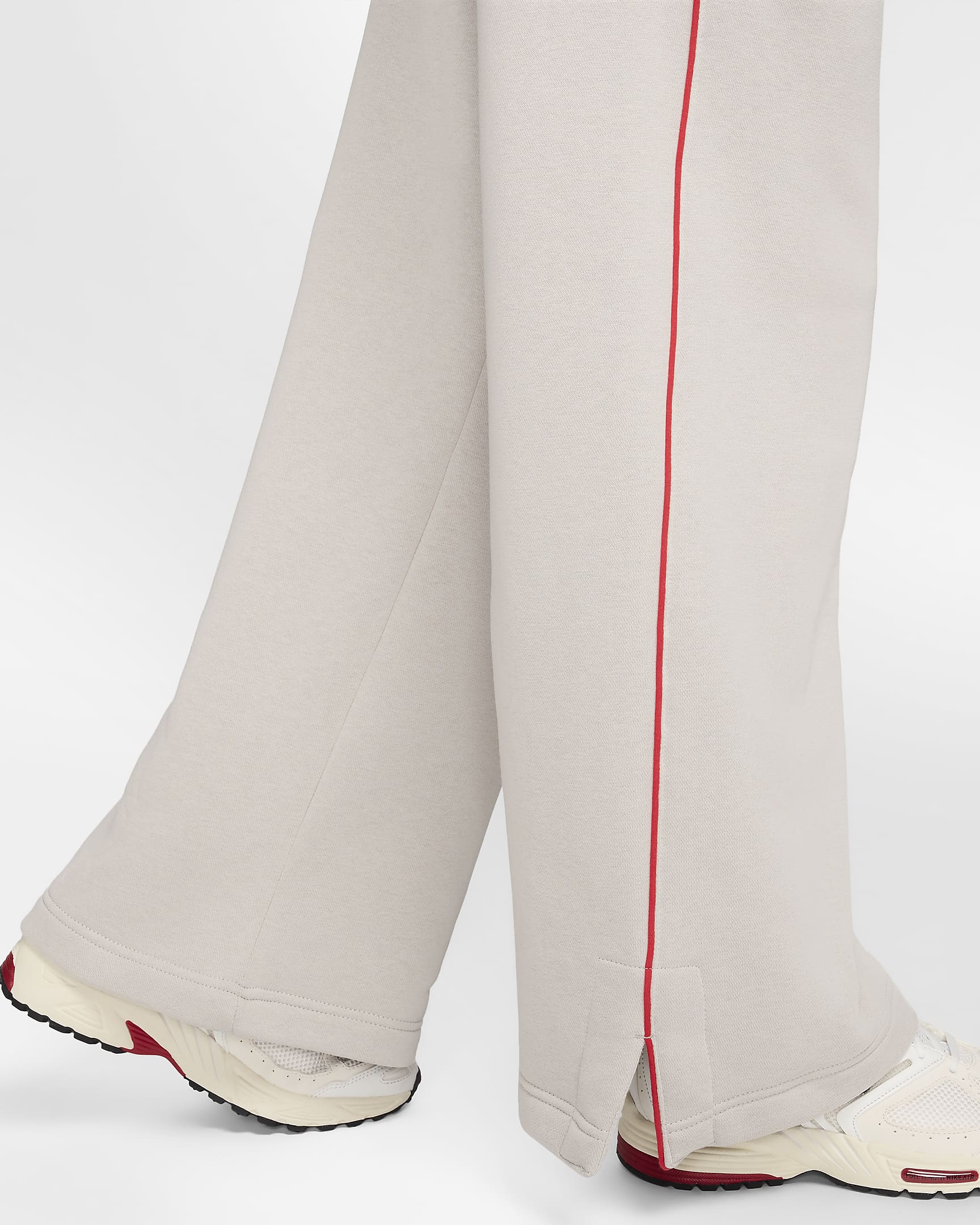 Pantaloni Nike Sportswear Phoenix Fleece – Donna - Light Iron Ore