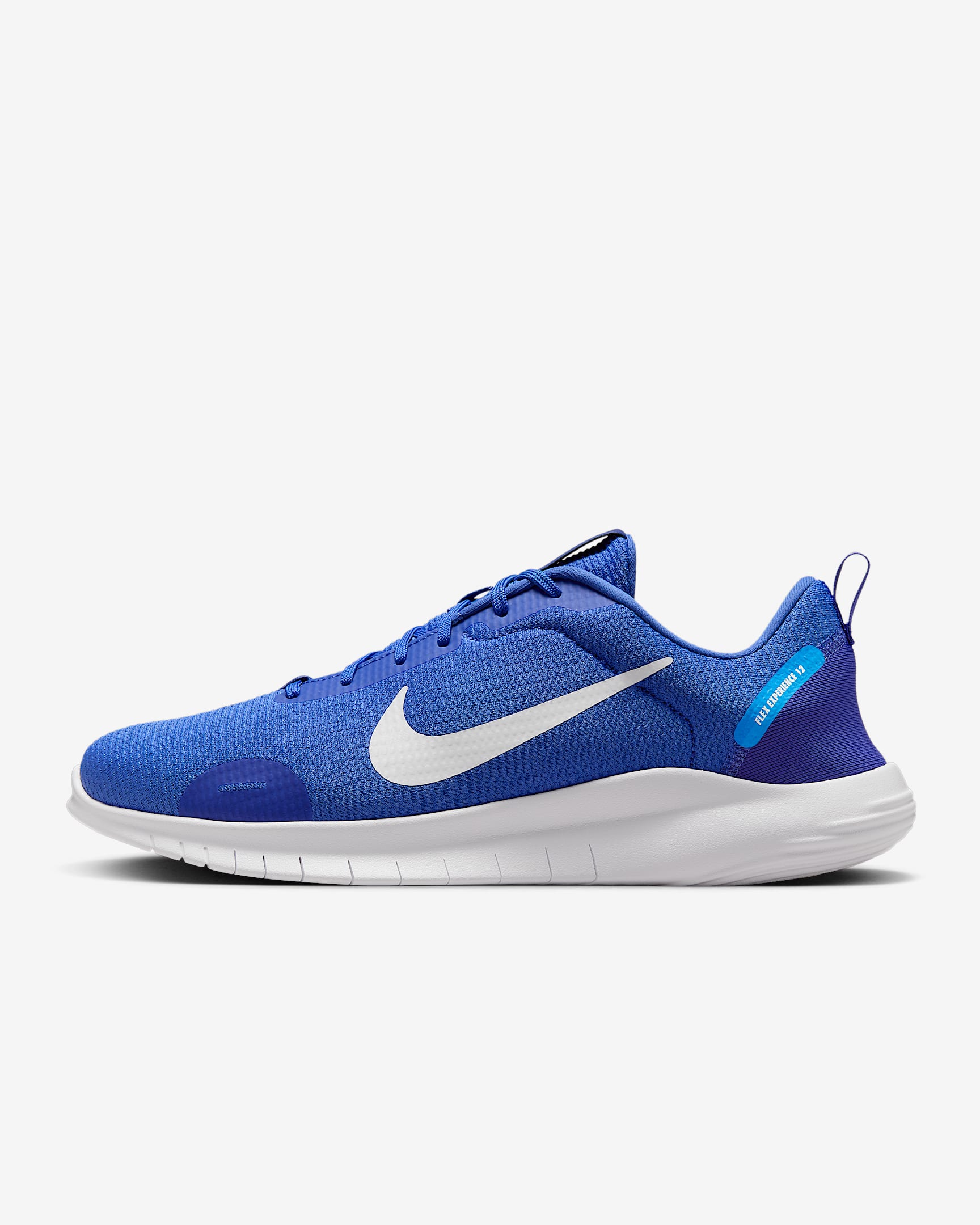 Nike Flex Experience Run 12 Men's Road Running Shoes - Comet Blue/Lapis/White