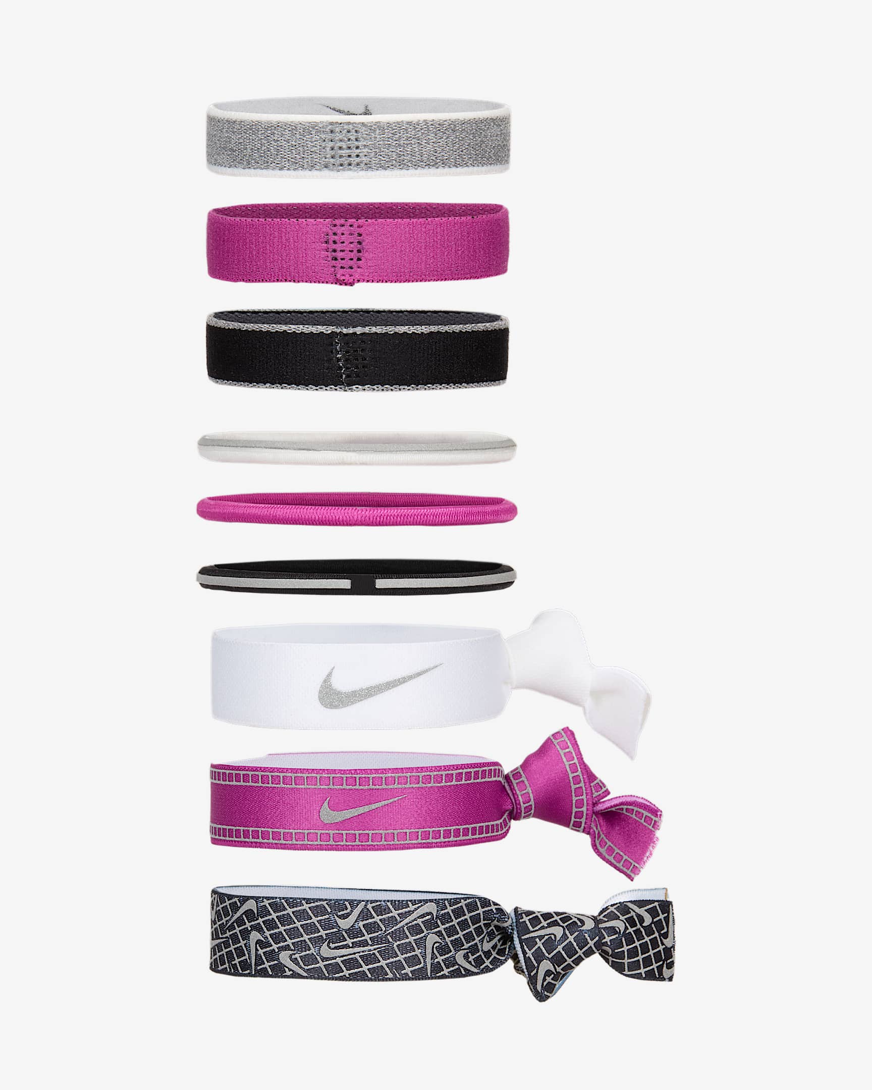 Lot De 5 Bandeaux De Sport Anti-transpiration - Silicone Antidérapant, Stretch - Yoga, Running, Tennis - 7