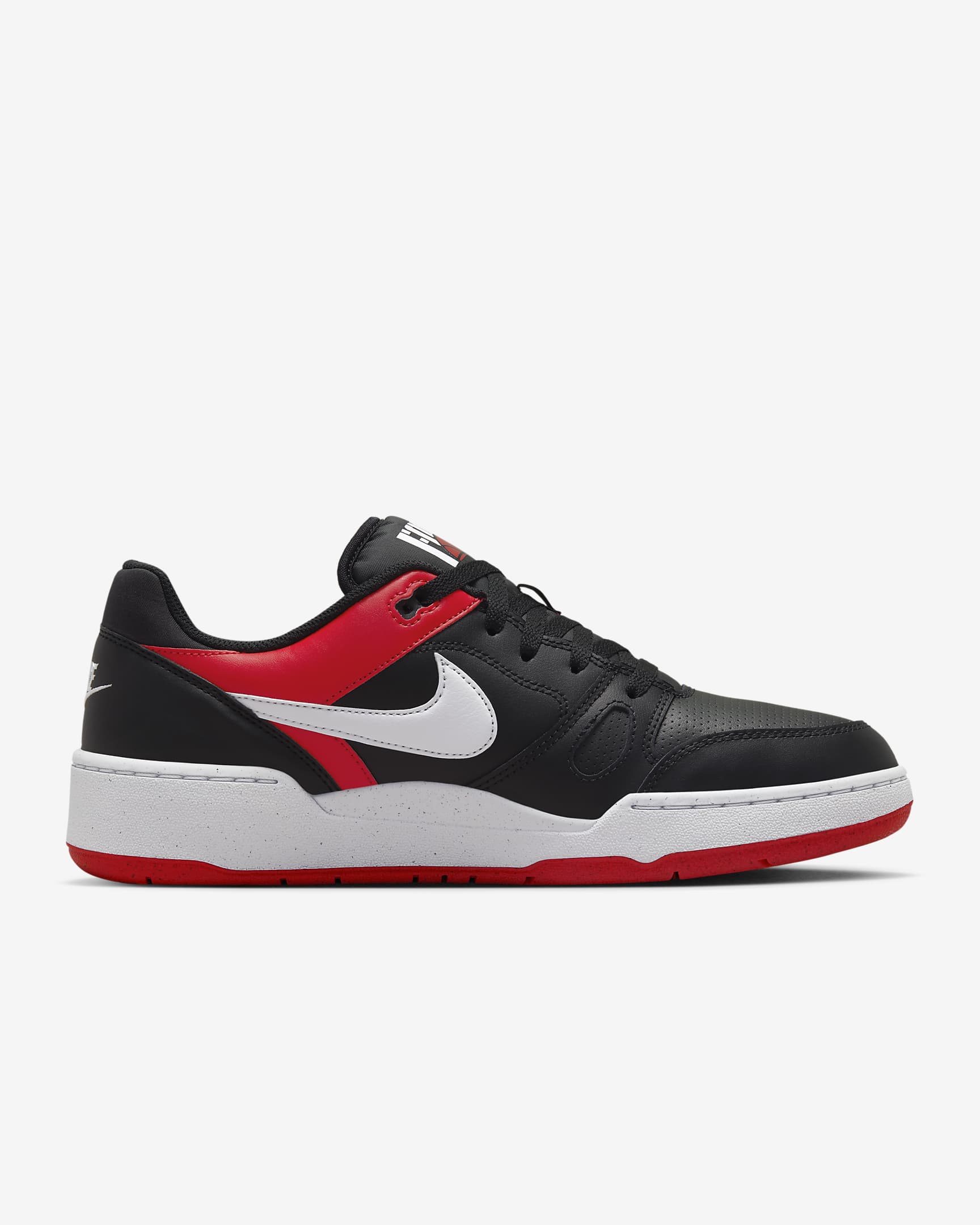 Calzado para hombre Nike Full Force Low - Negro/Rojo universitario/Blanco