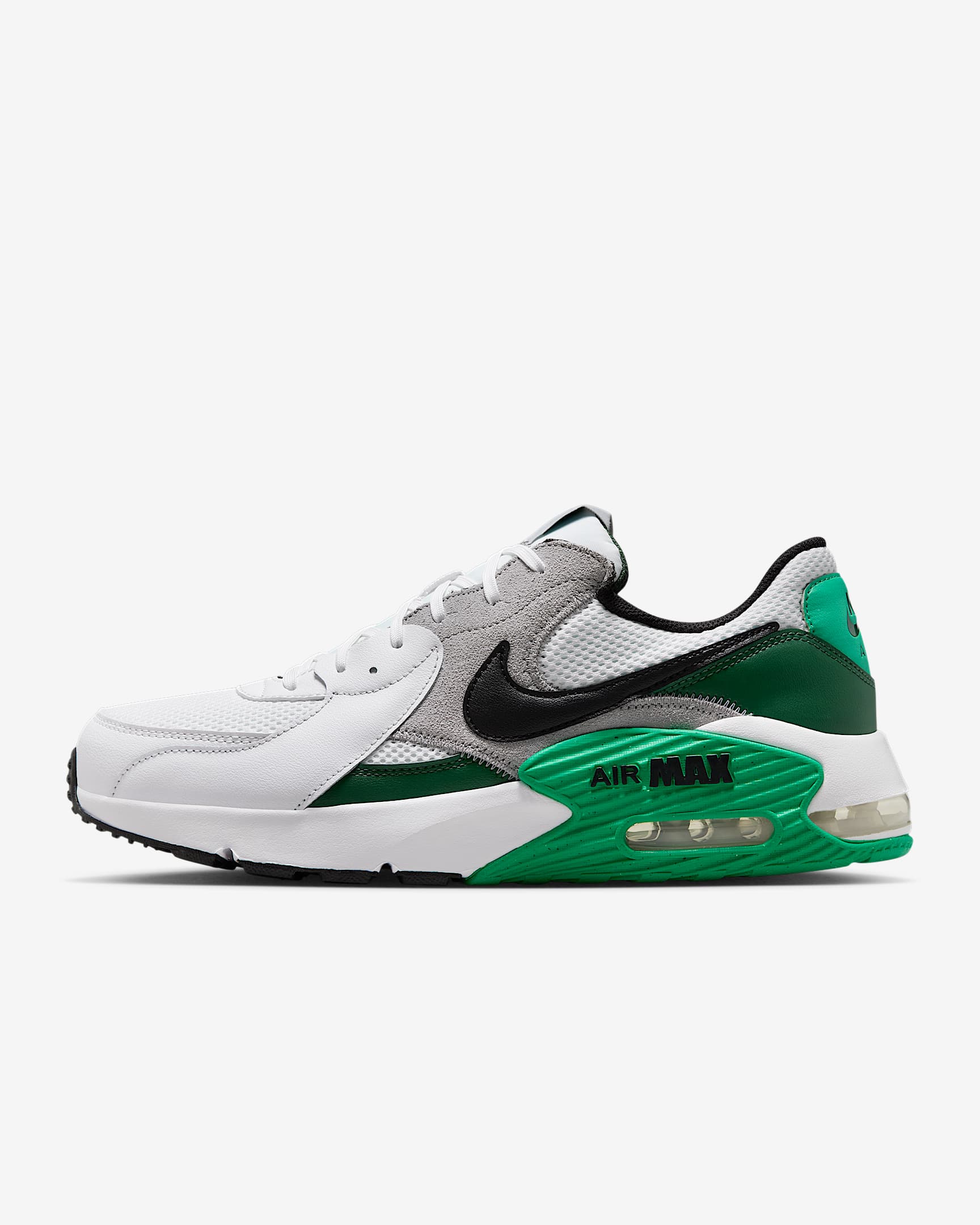 Tenis para hombre Nike Air Max Excee - Blanco cumbre/Verde estadio/Abeto/Negro