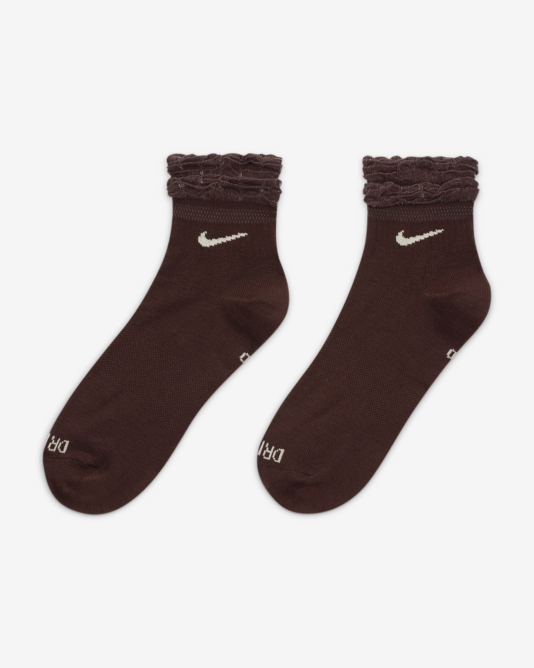 Nike Everyday Training Ankle Socks - Earth/Sand Drift