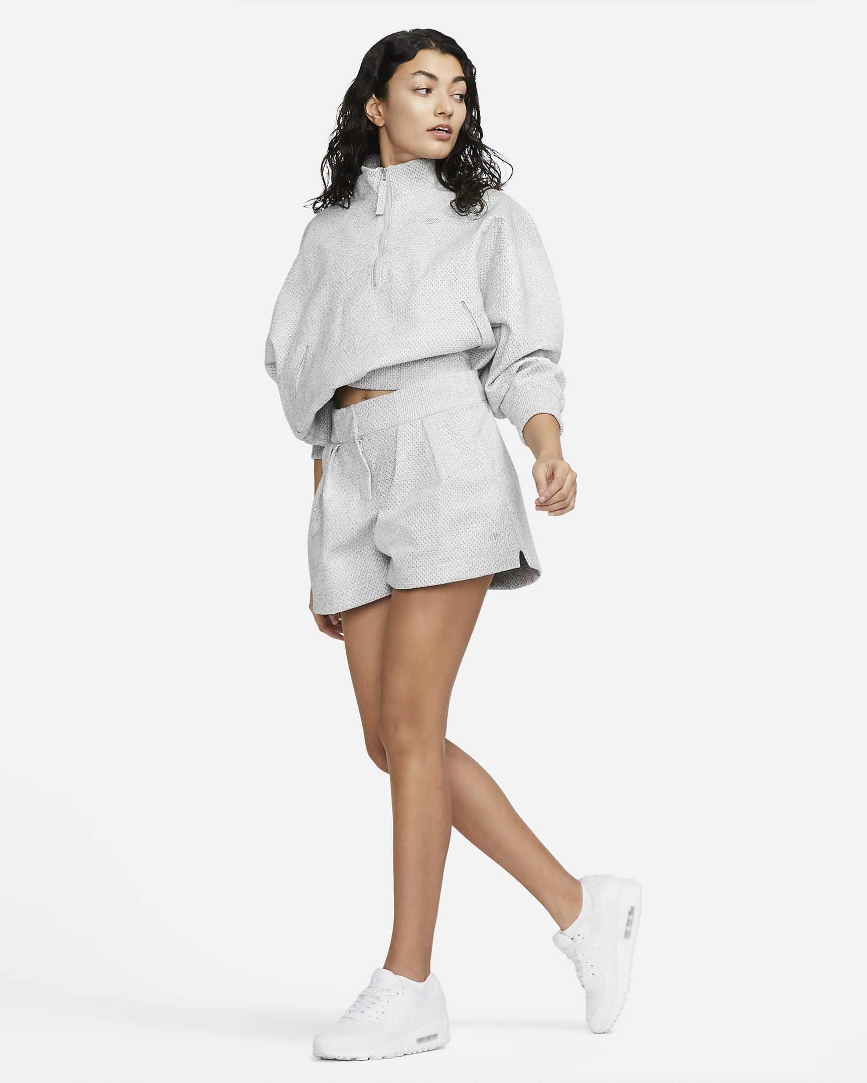 women's nike high waisted shorts