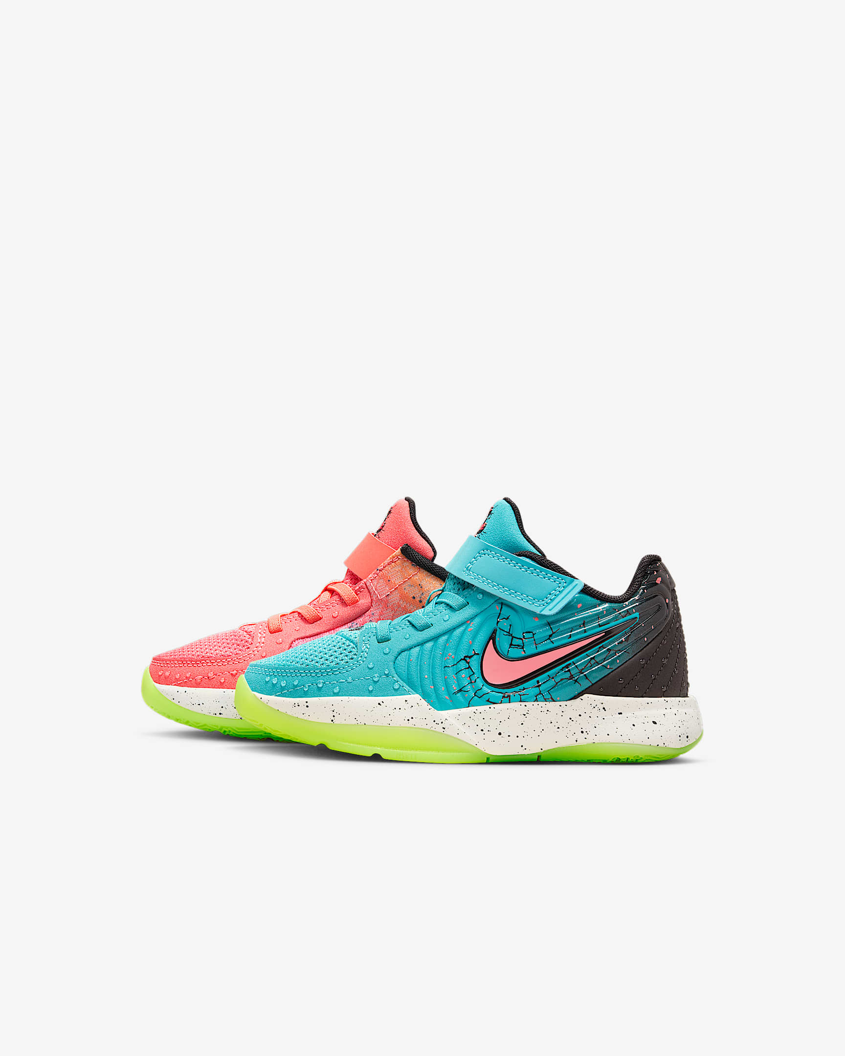 Tenis para niños de preescolar JA 2 x Kool-Aid - Brasa mágica/Naranja láser/Negro/Polvo fotón