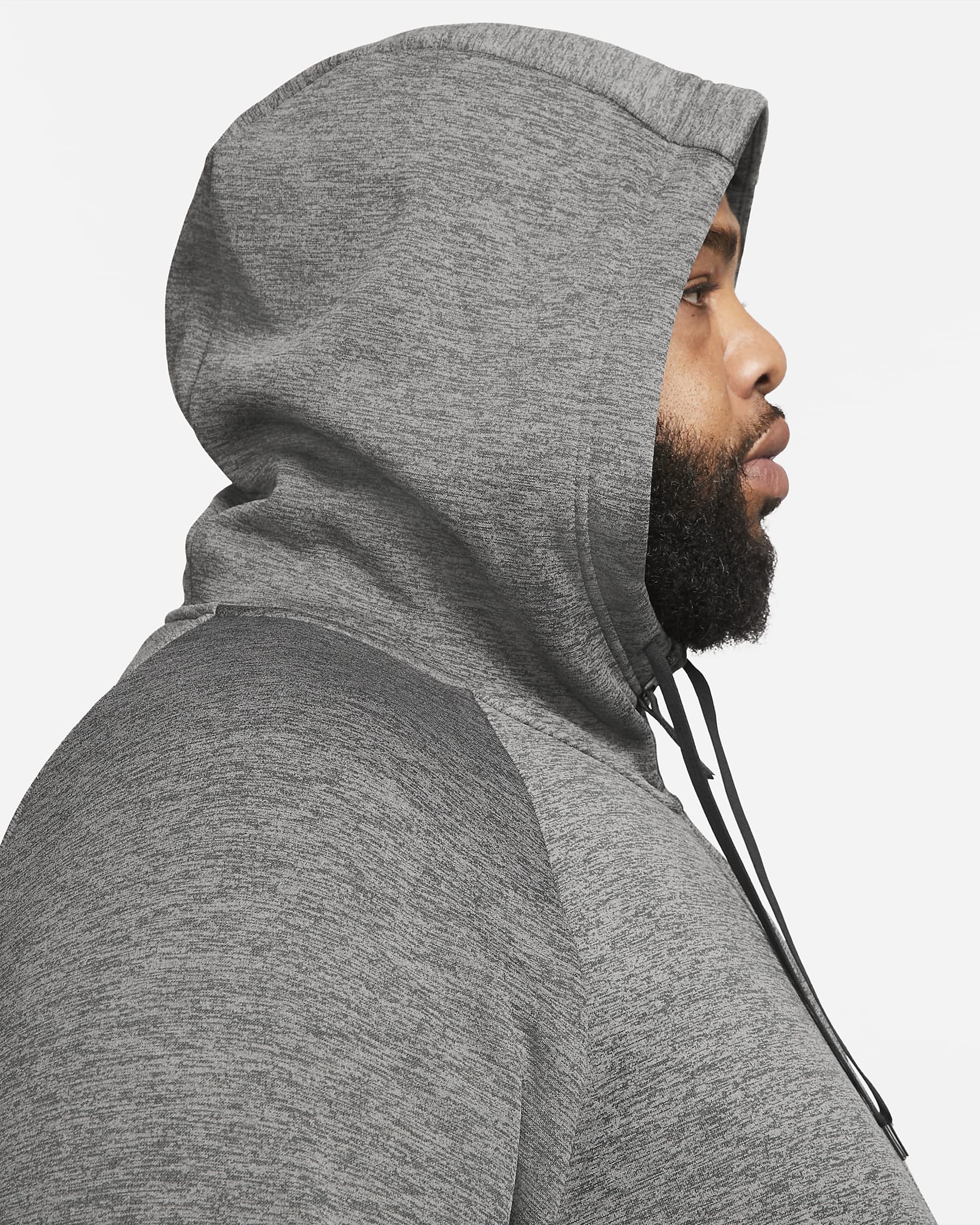 nike therma running top