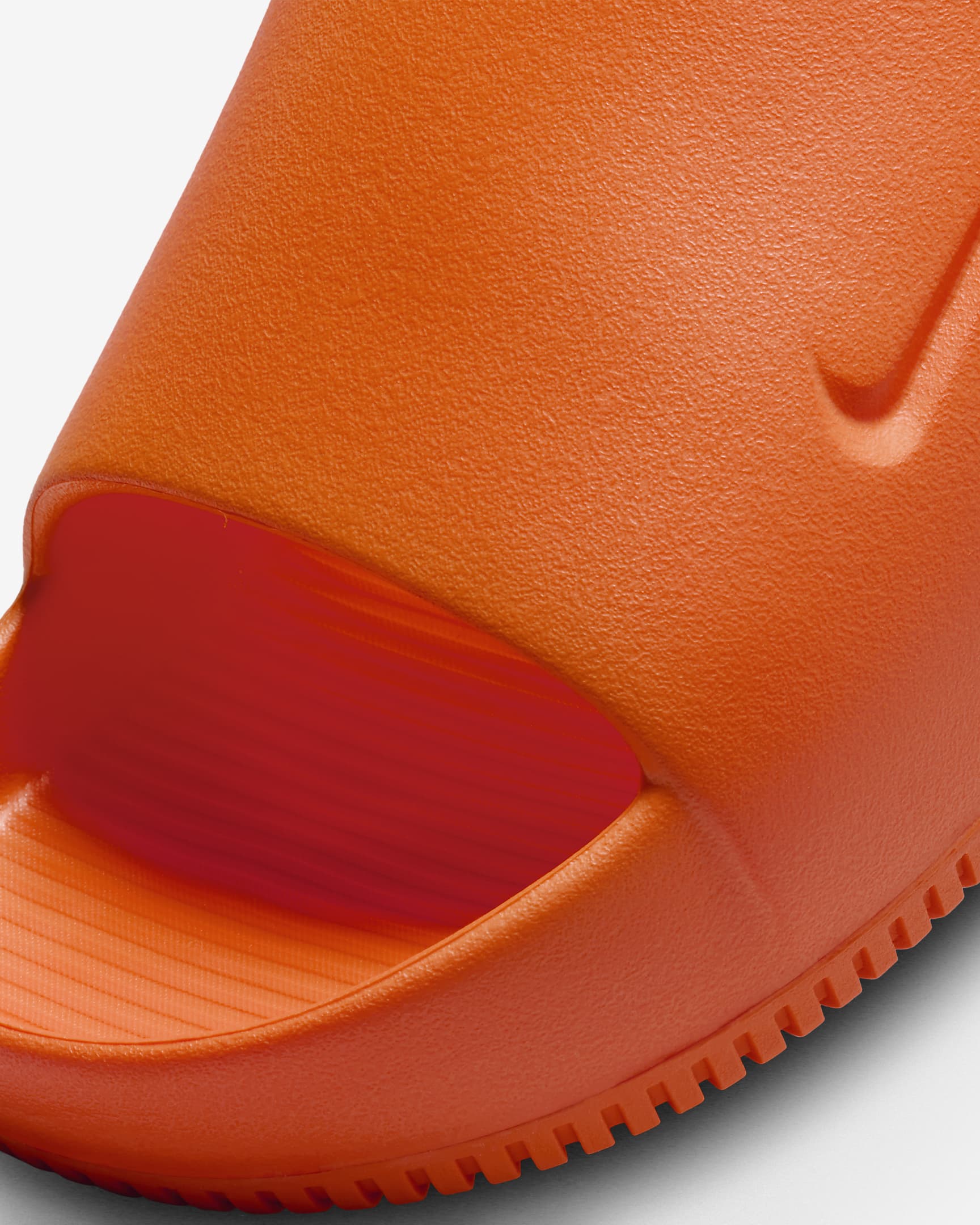 Nike Calm Men's Slides - Bright Mandarin/Bright Mandarin