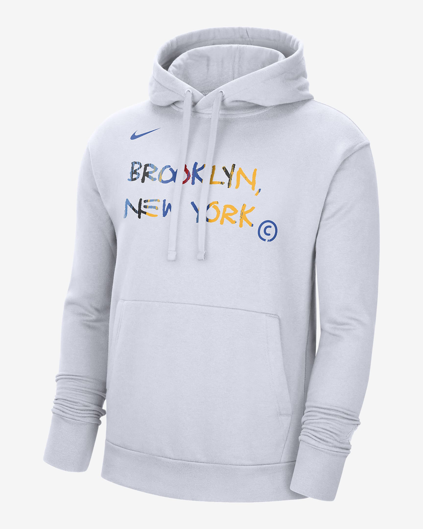 Brooklyn Nets City Edition Nike NBAFleeceHoodie für Herren. Nike LU