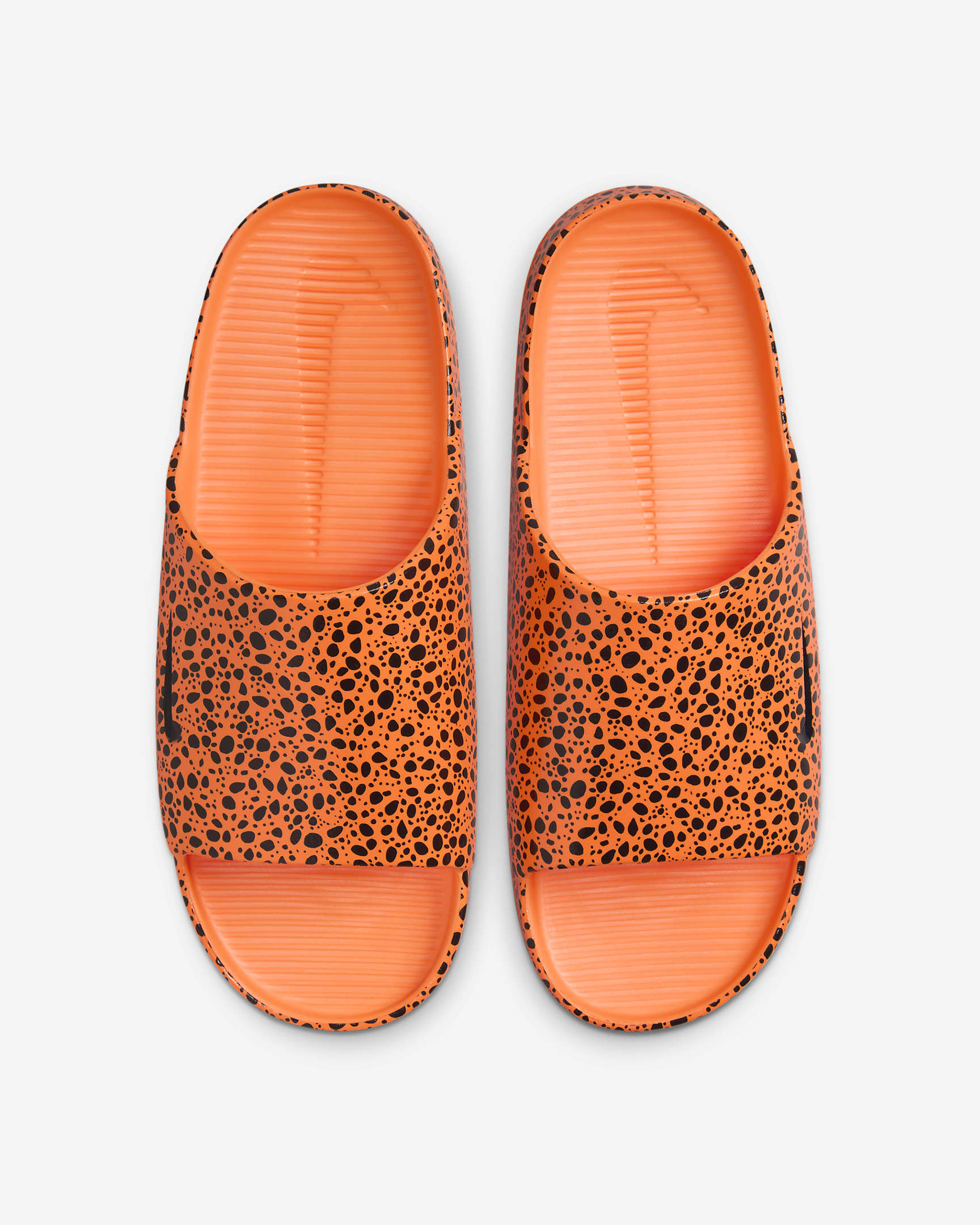 Nike Calm Electric slippers voor heren - Total Orange/Total Orange/Dark Obsidian