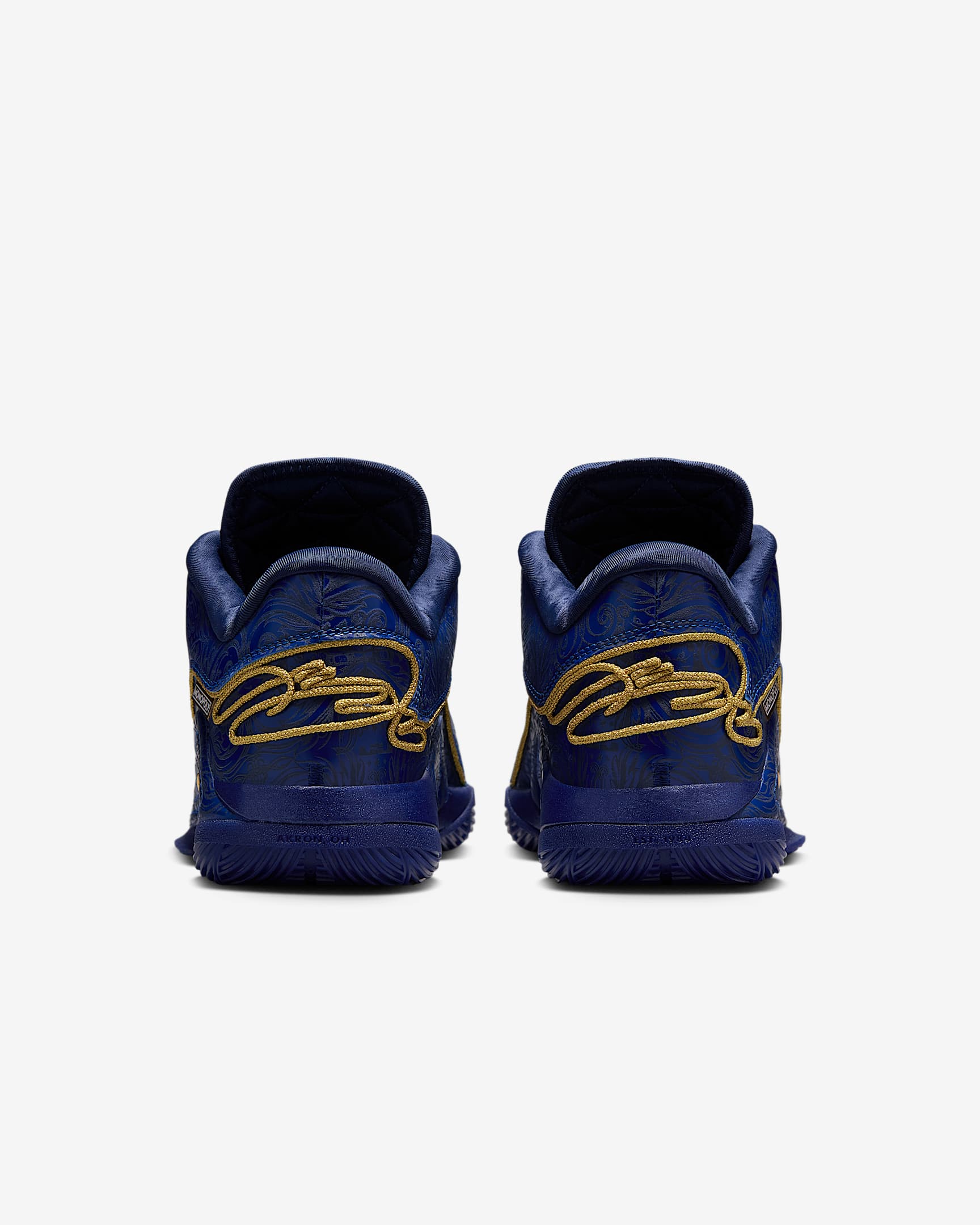 LeBron XXII 'Token' Basketball Shoes - Deep Royal Blue/Midnight Navy/Metallic Gold