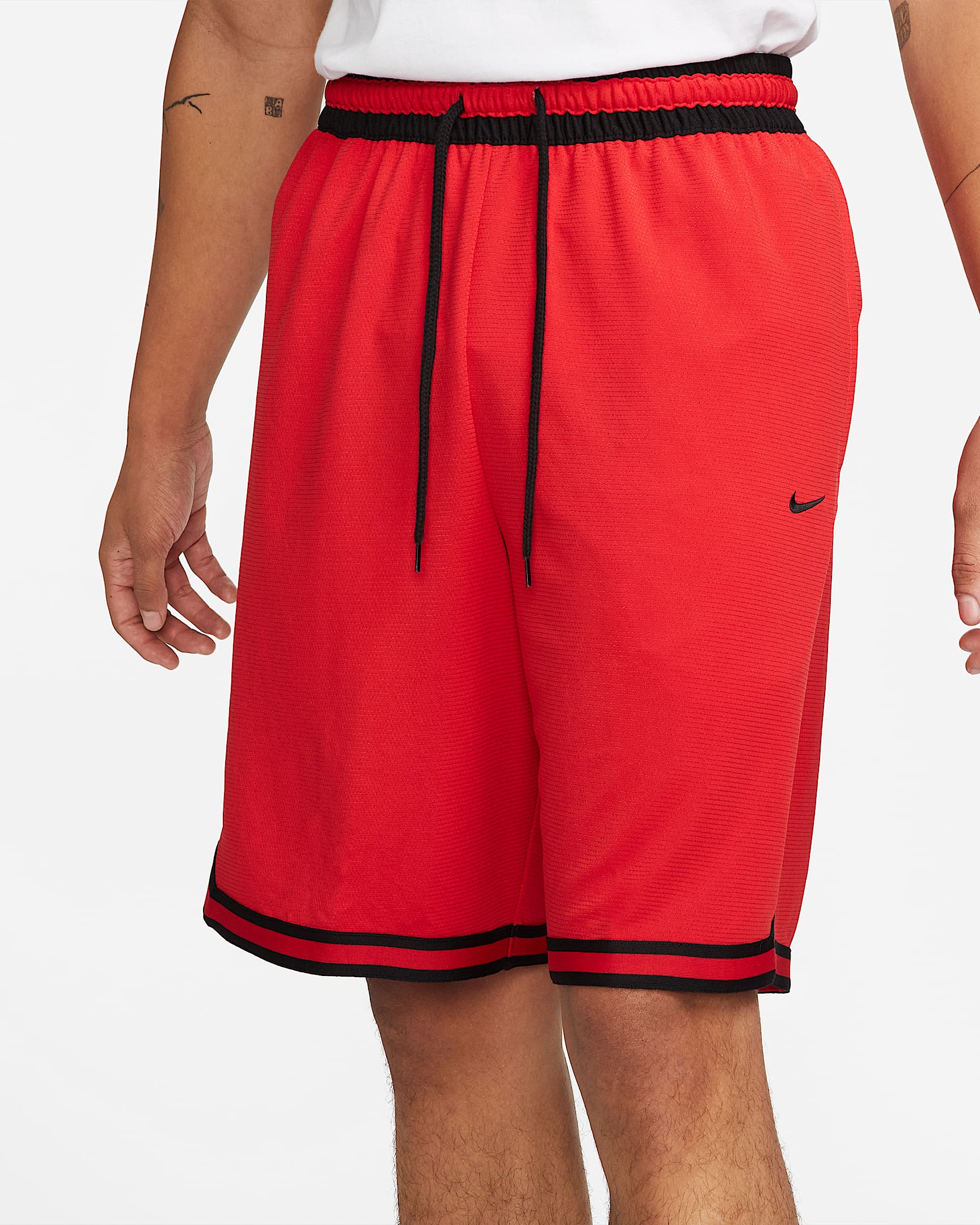 nike basketball shorts red