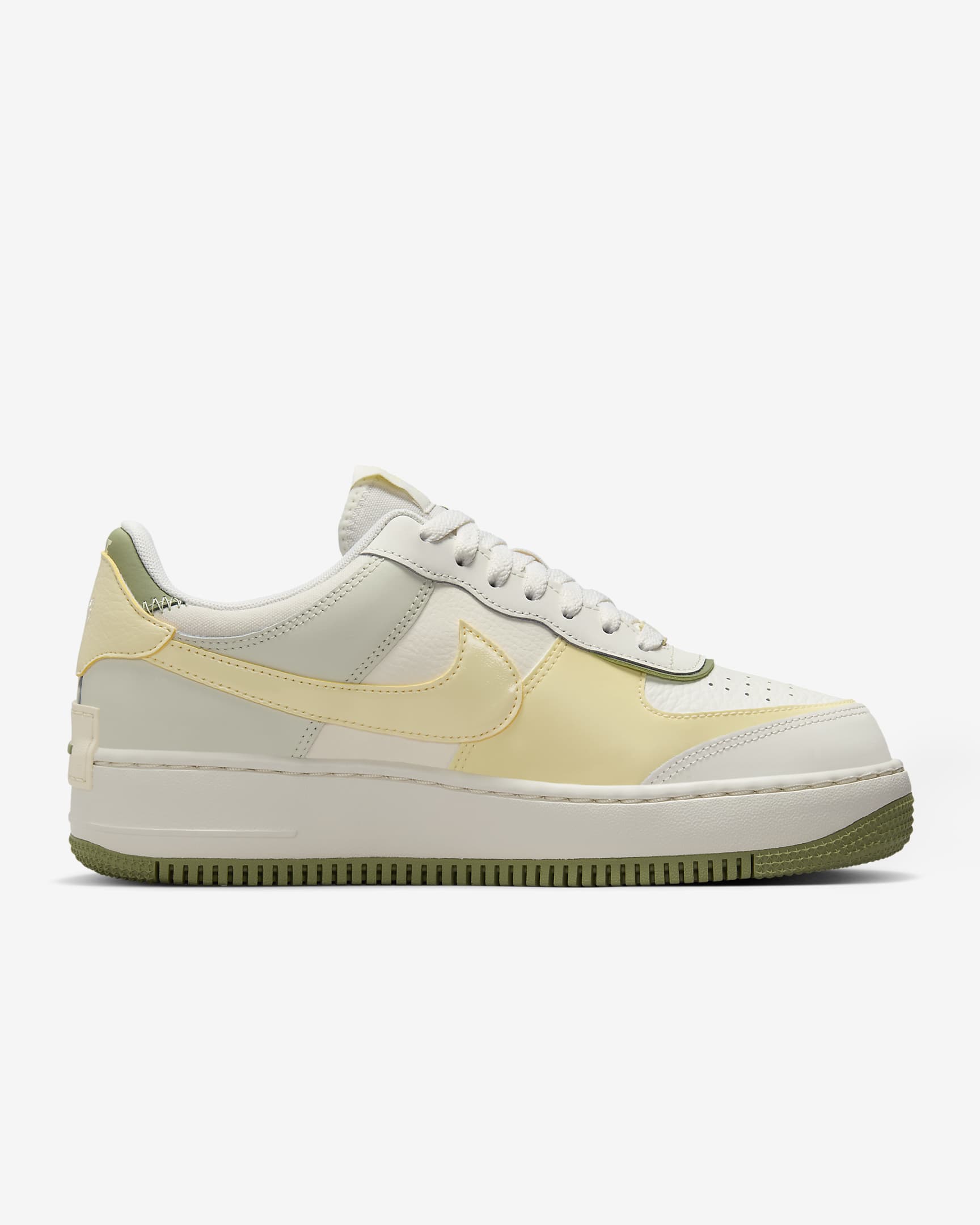 Nike Air Force 1 Shadow Women's Shoes - Sail/Alabaster/Pale Ivory/Oil Green