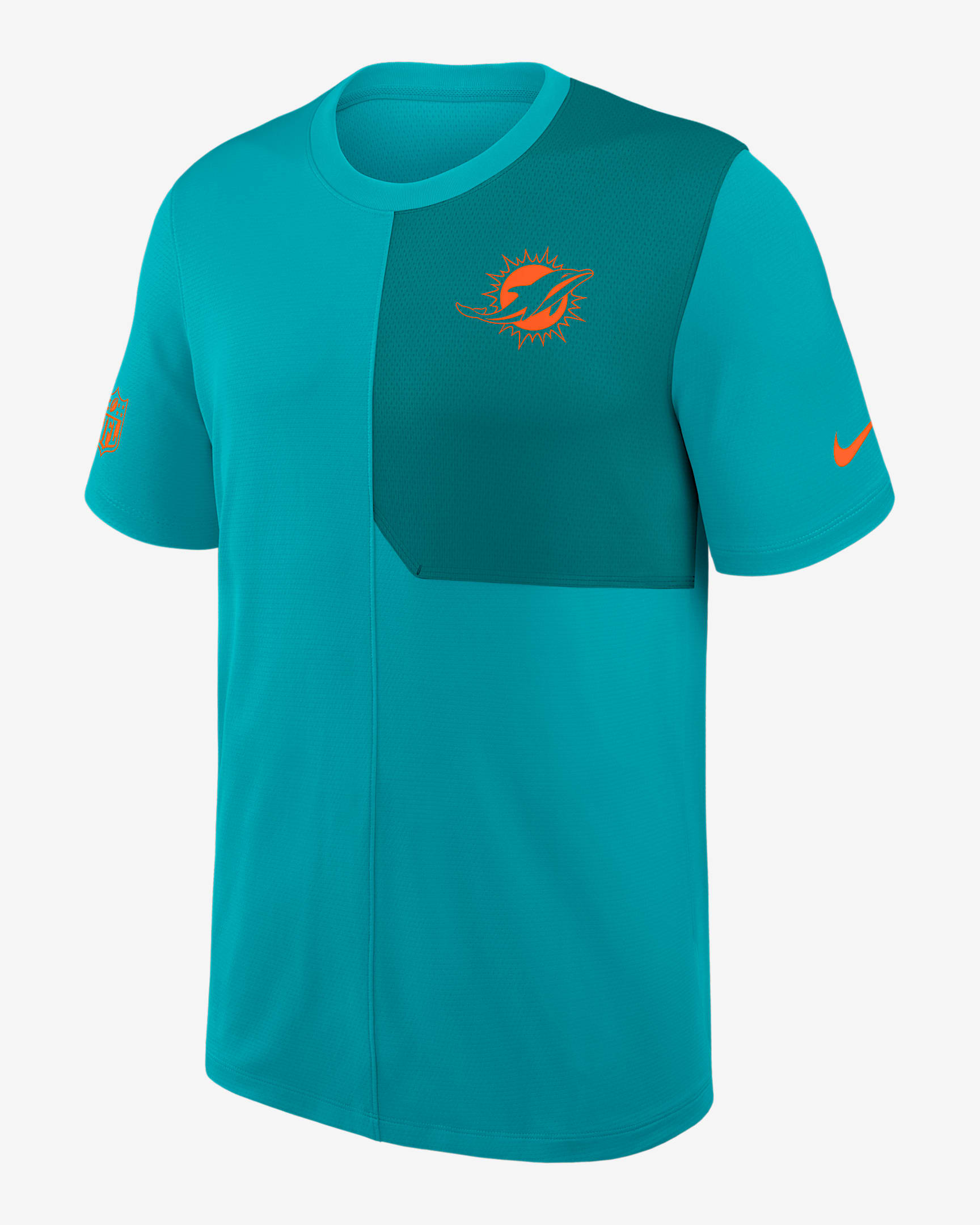 Miami Dolphins Sideline Coach Men's Nike Dri-FIT NFL Top - Green