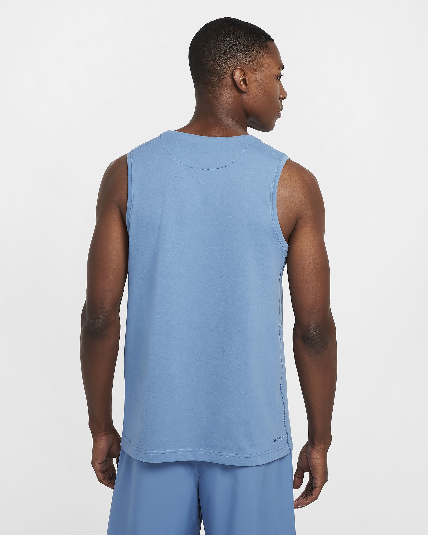 Nike Primary Men's Dri-FIT Versatile Tank Top - Aegean Storm/Aegean Storm