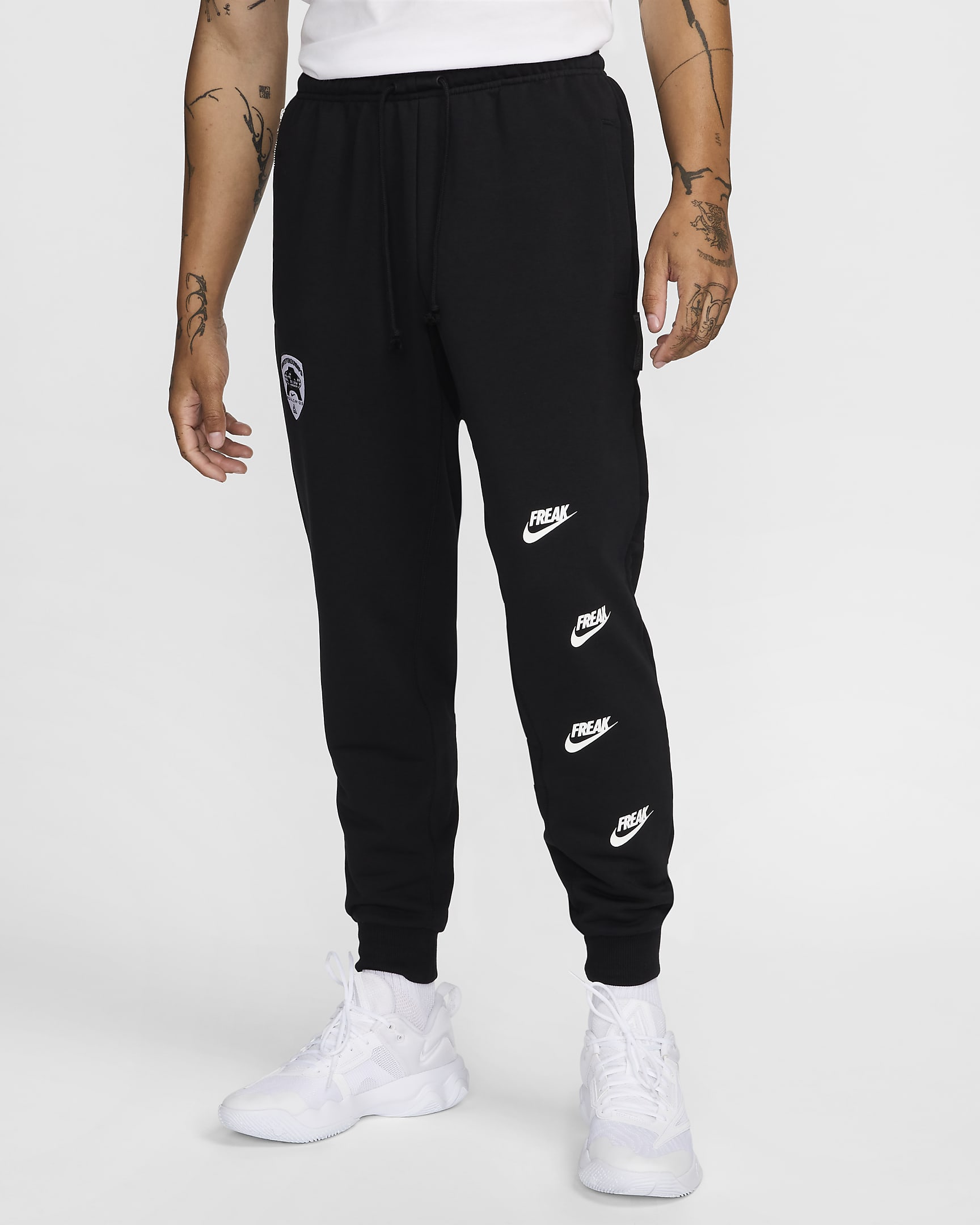 Joggers Standard Issue Dri-FIT para hombre Giannis - Negro/Antracita/Blanco