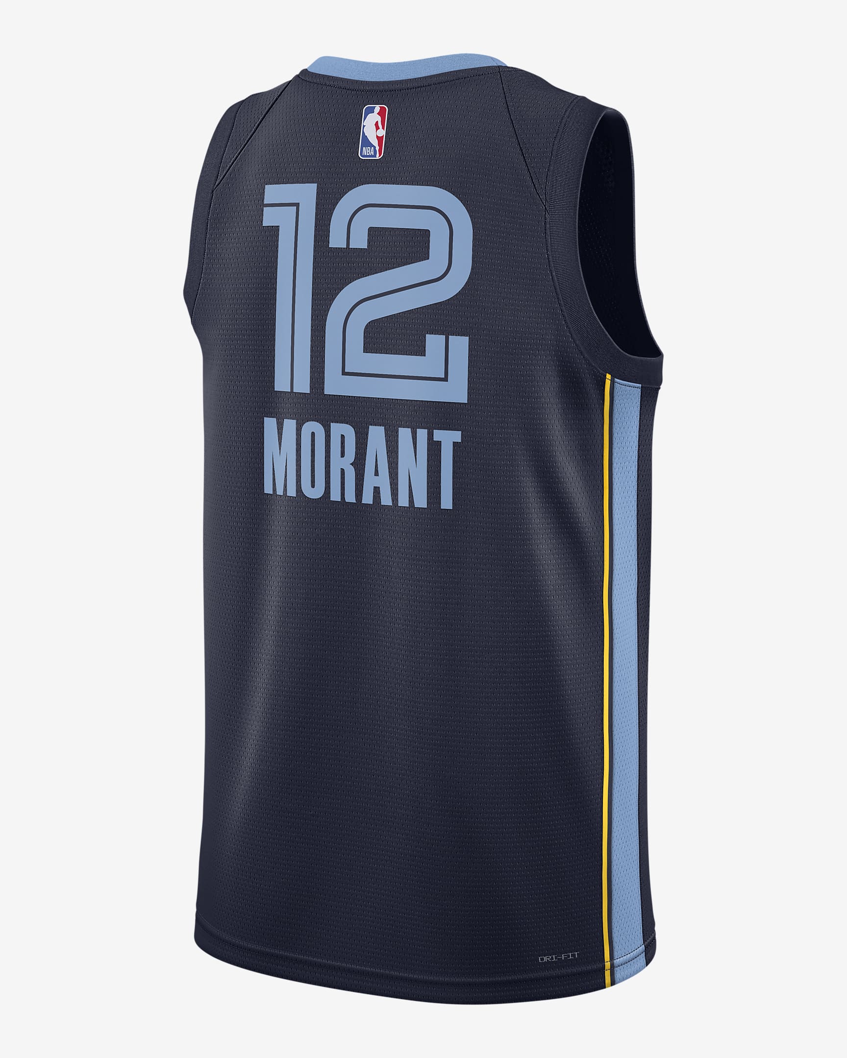 Memphis Grizzlies Icon Edition 2022/23 Men's Nike Dri-FIT NBA Swingman Jersey - College Navy