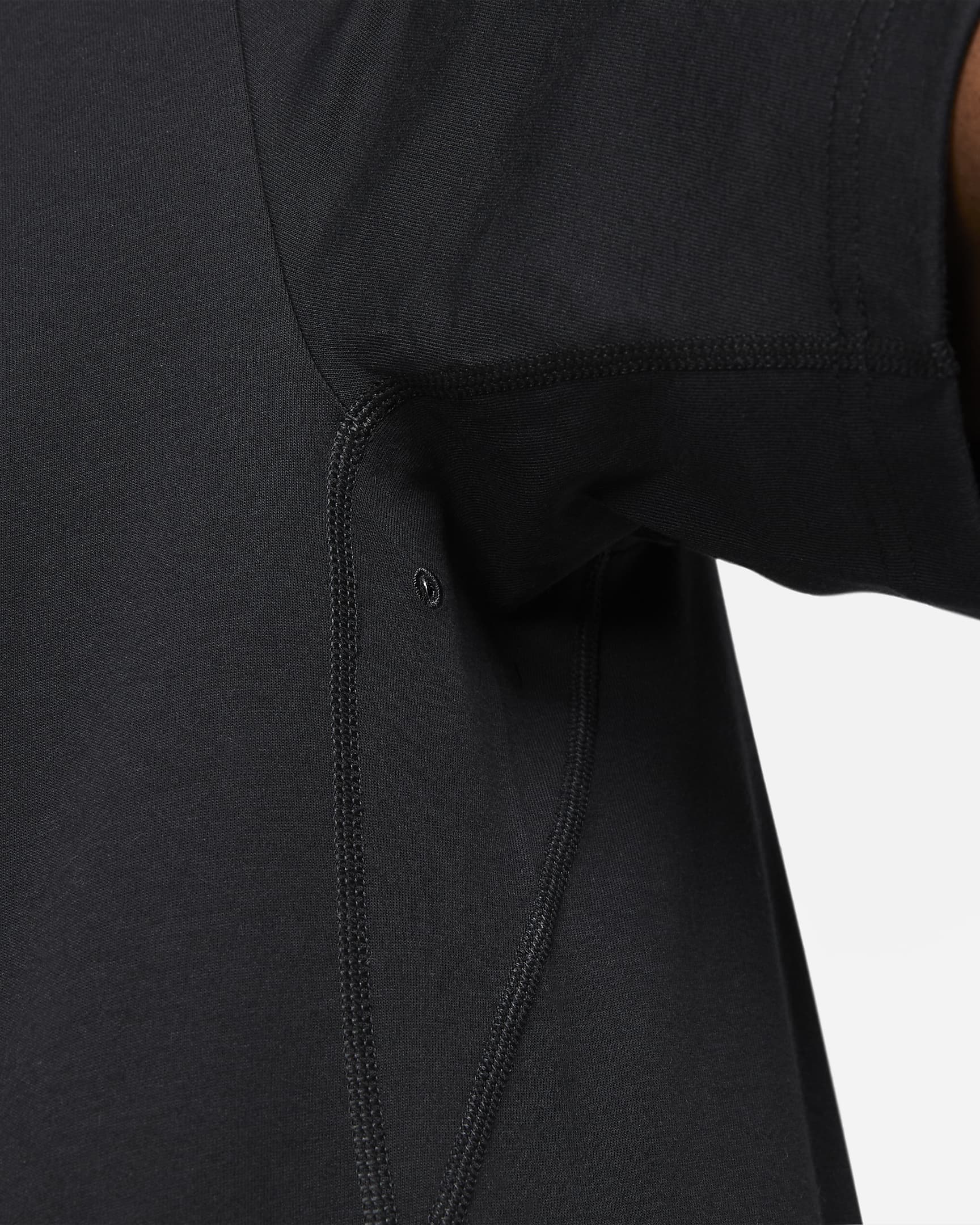 Haut à manches courtes Dri-FIT Nike Primary pour homme - Noir/Noir