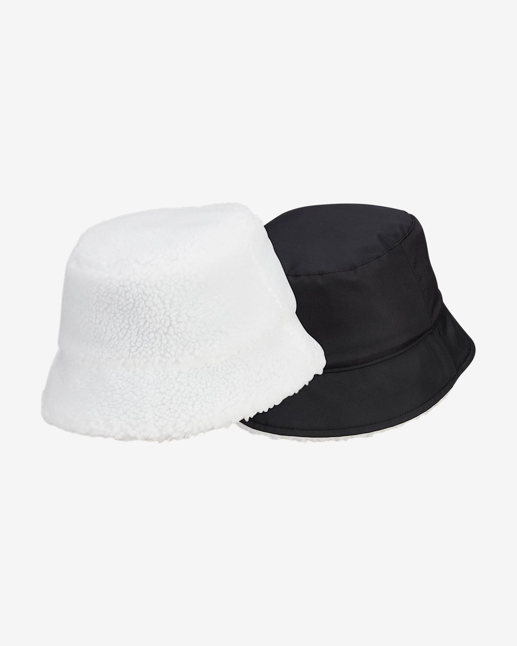 BUCKET HAT IN WHITE FLEECE 397932