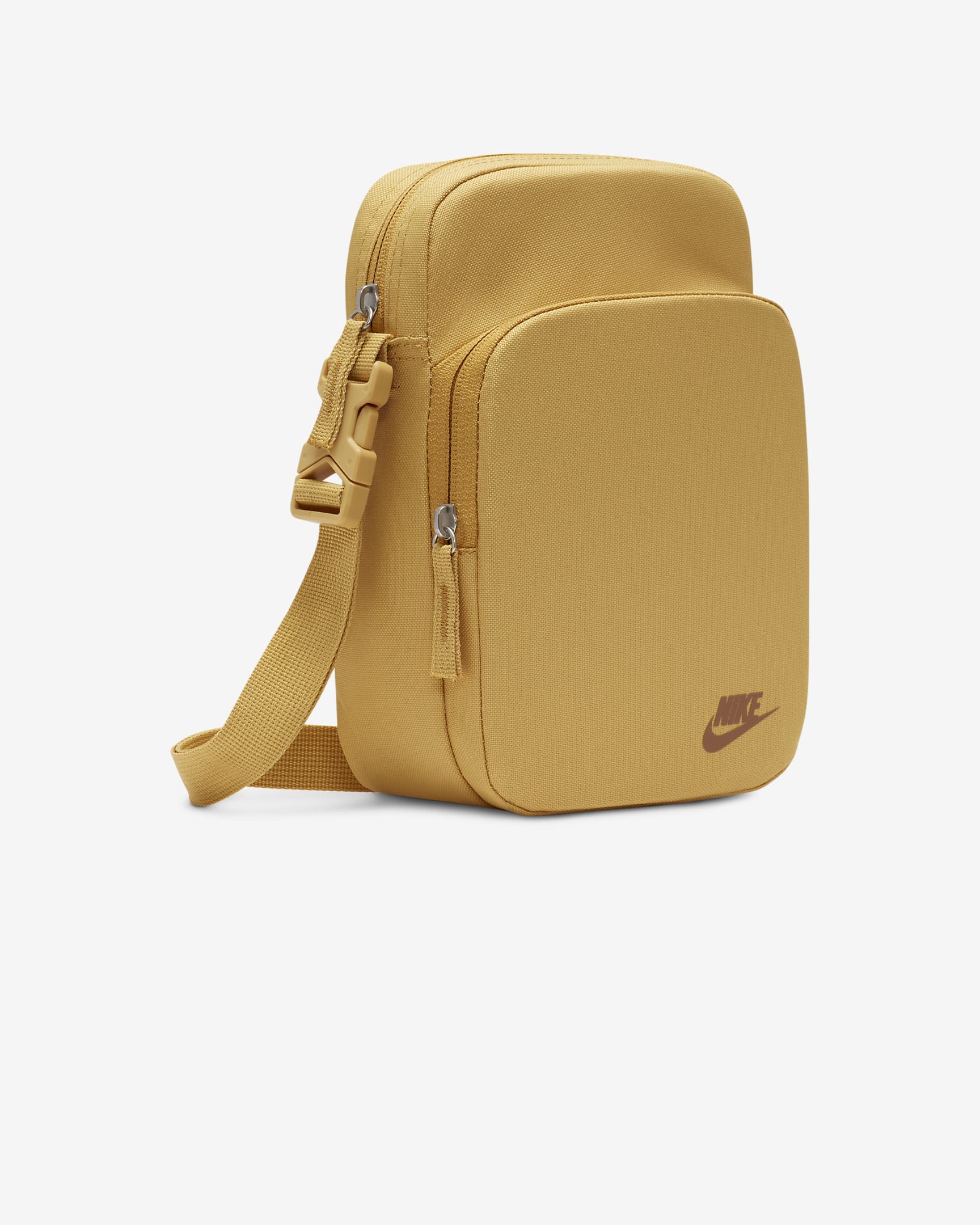 Nike Heritage Cross-Body Bag (4L) - Wheat Gold/Wheat Gold/Ale Brown