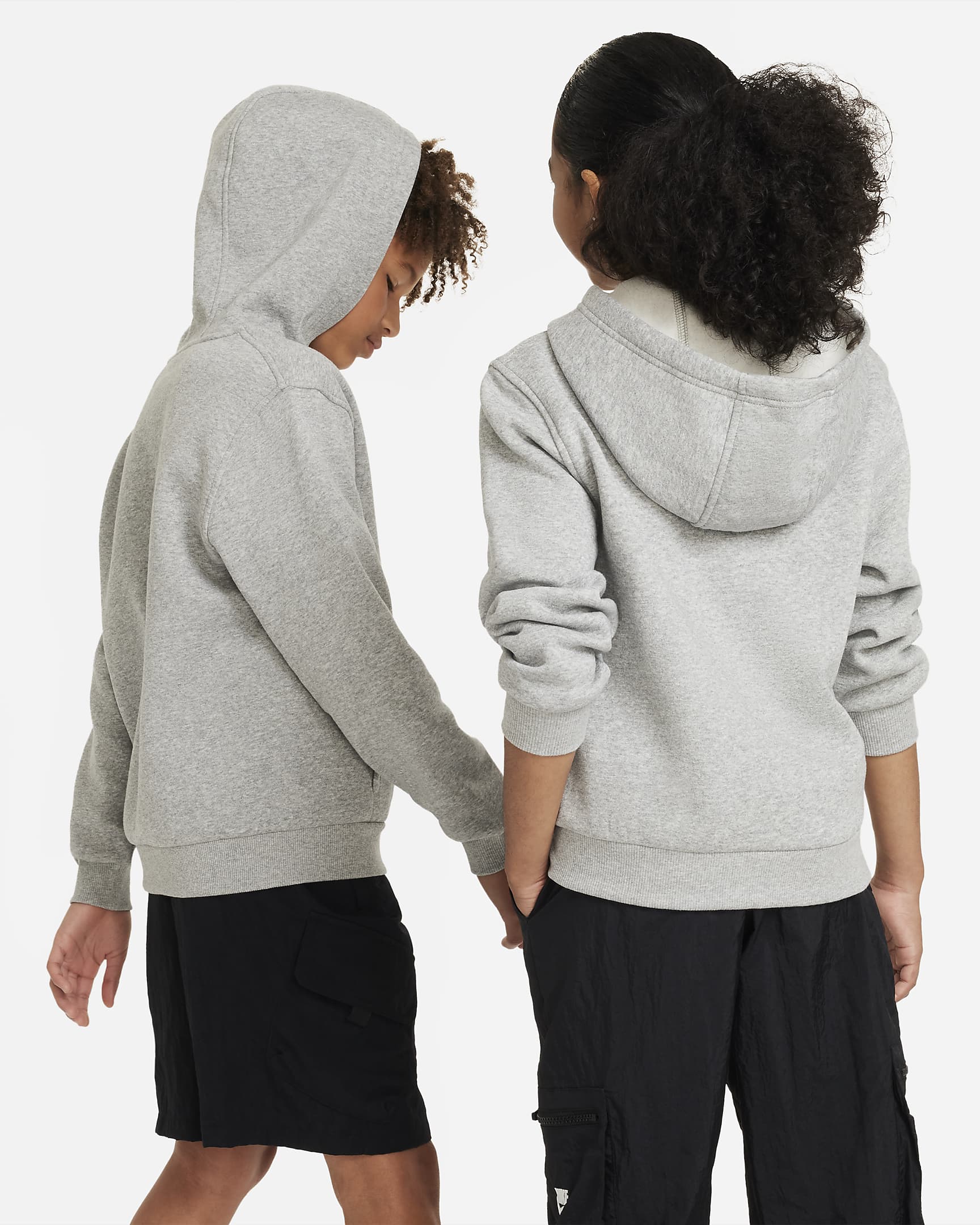 Nike Sportswear Club Fleece Older Kids' Full-Zip Hoodie. Nike UK