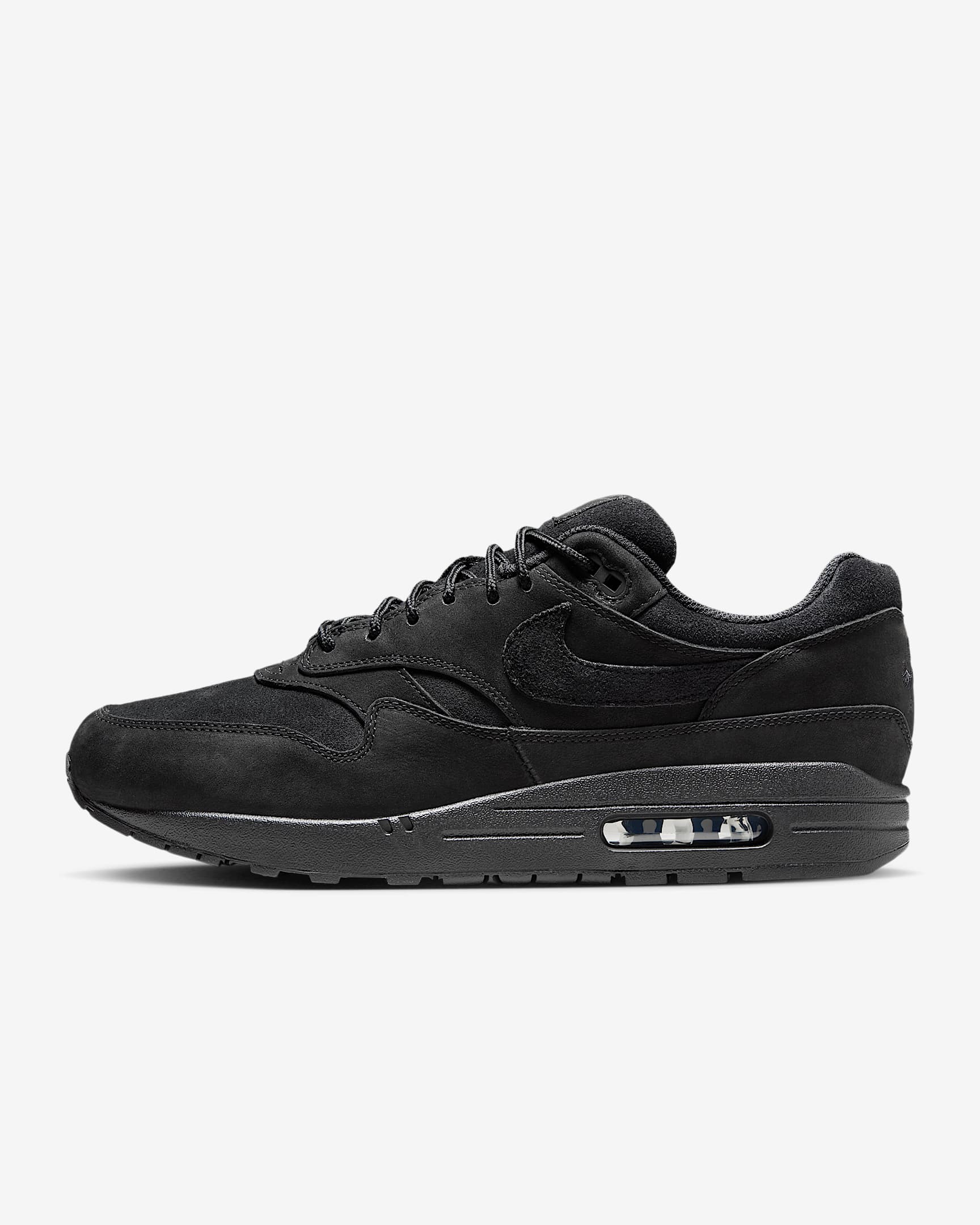 Sapatilhas Nike Air Max 1 Premium para homem - Preto/Preto/Anthracite/Preto