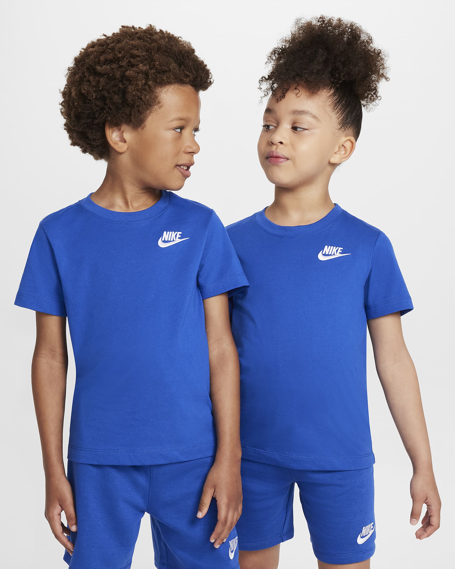 Nike Club Little Kids' Knit Shorts Set - Game Royal