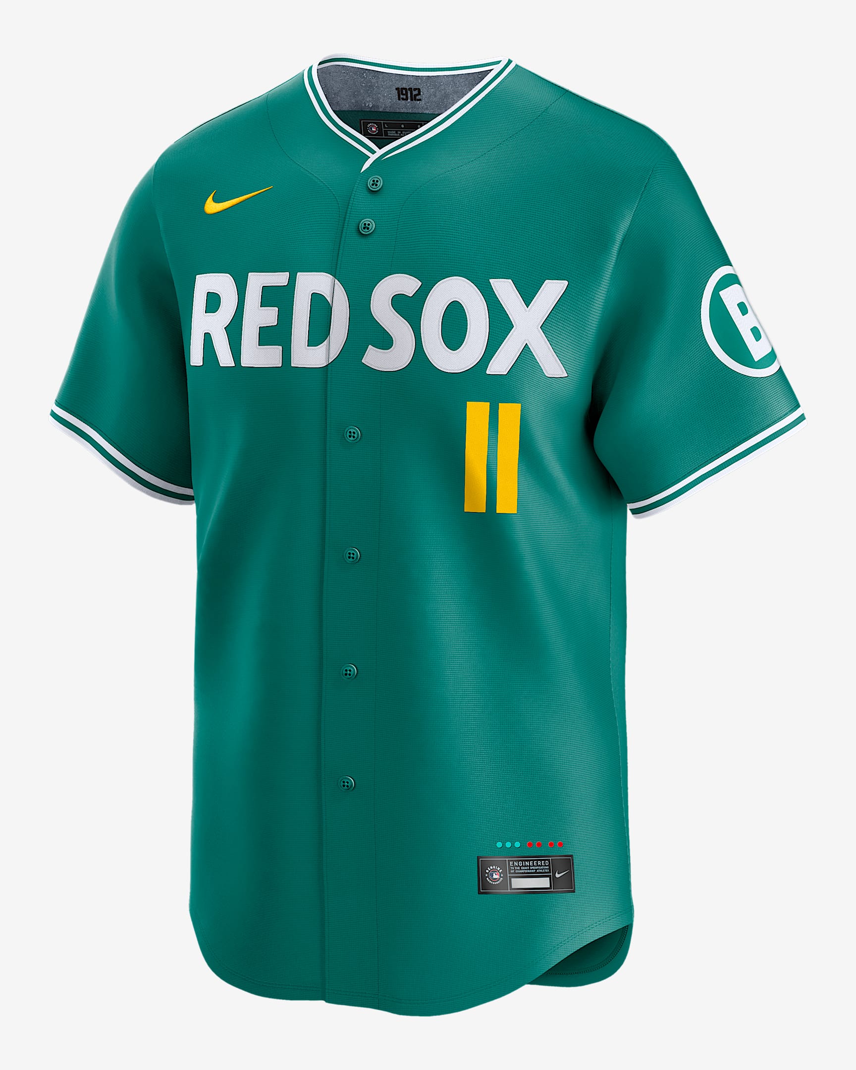 Rafael Devers Boston Red Sox City Connect Men’s Nike Dri-FIT ADV MLB Limited Jersey - Green