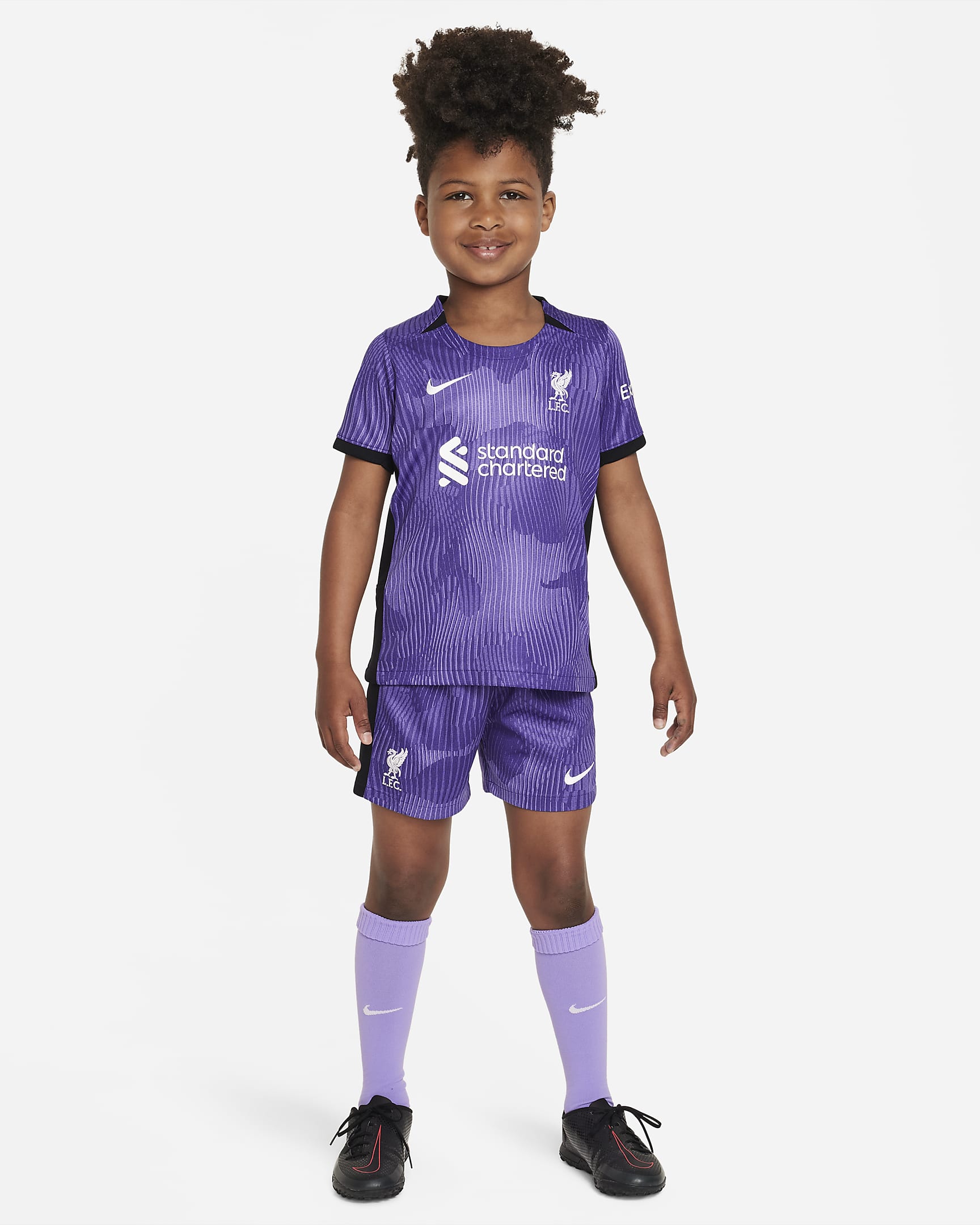 Liverpool F.C. 2023/24 Third Younger Kids' Nike Football 3-Piece Kit ...