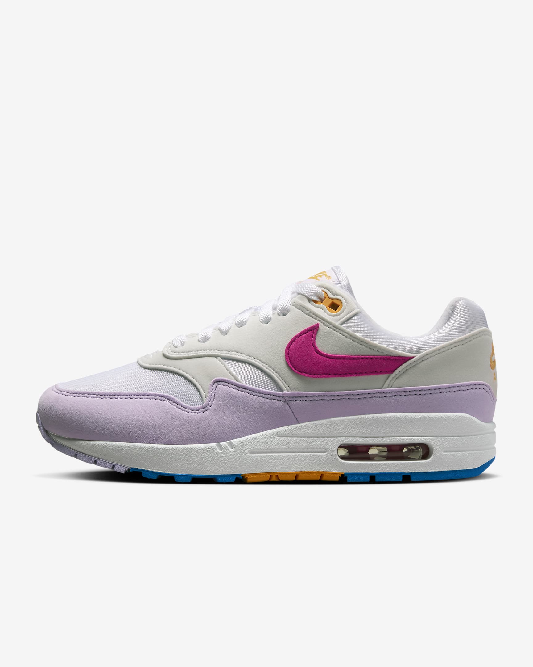 Nike Air Max 1 '87 Women's Shoes - White/Photo Blue/Sundial/Alchemy Pink