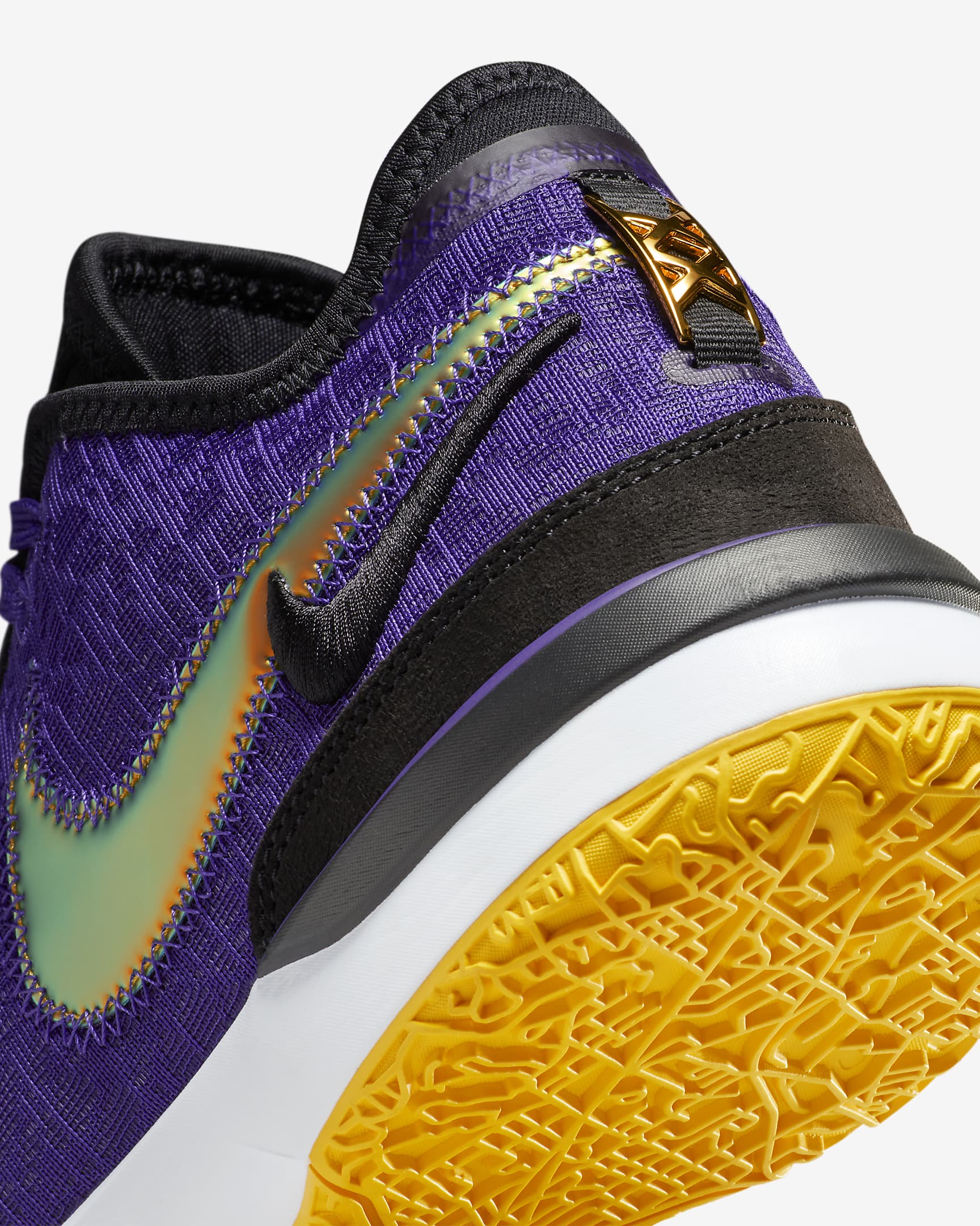 LeBron NXXT Gen Basketball Shoes - Court Purple/Light Thistle Heather/University Gold/Black