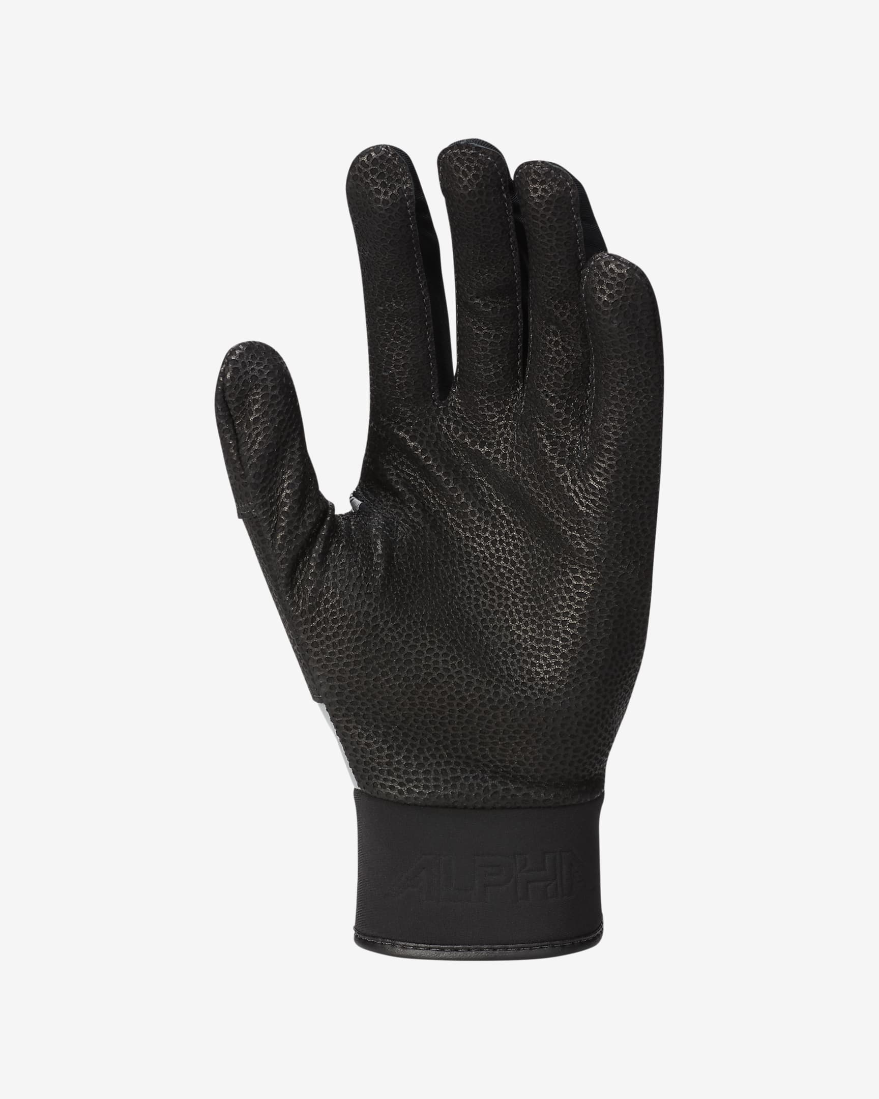 Nike Alpha Varsity Batting Gloves (1 Pair) - Black