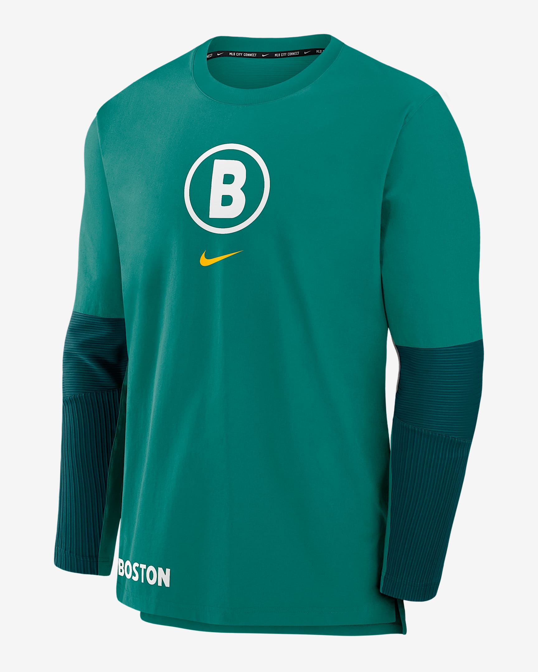 Boston Red Sox Authentic Collection City Connect Player Men's Nike Dri-FIT MLB Pullover Jacket - Blue
