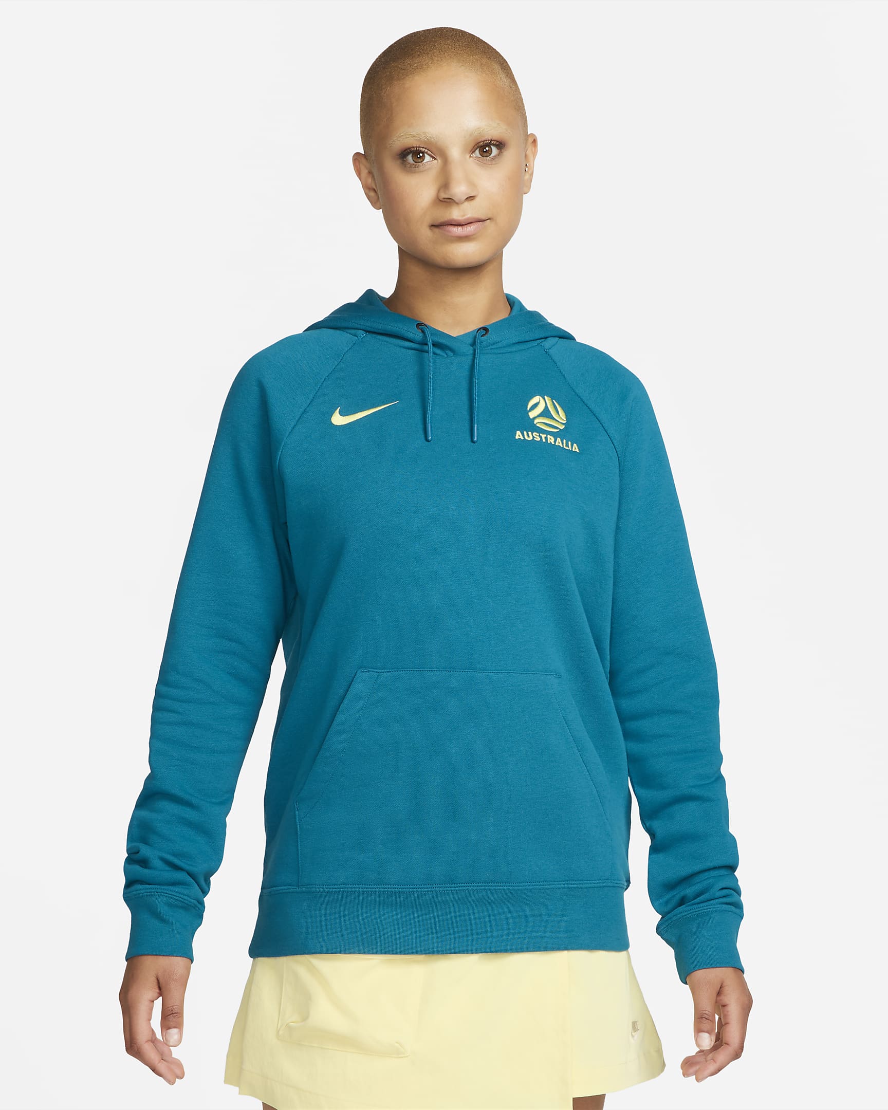 Australia Essential Women's Nike Fleece Pullover Hoodie. Nike UK