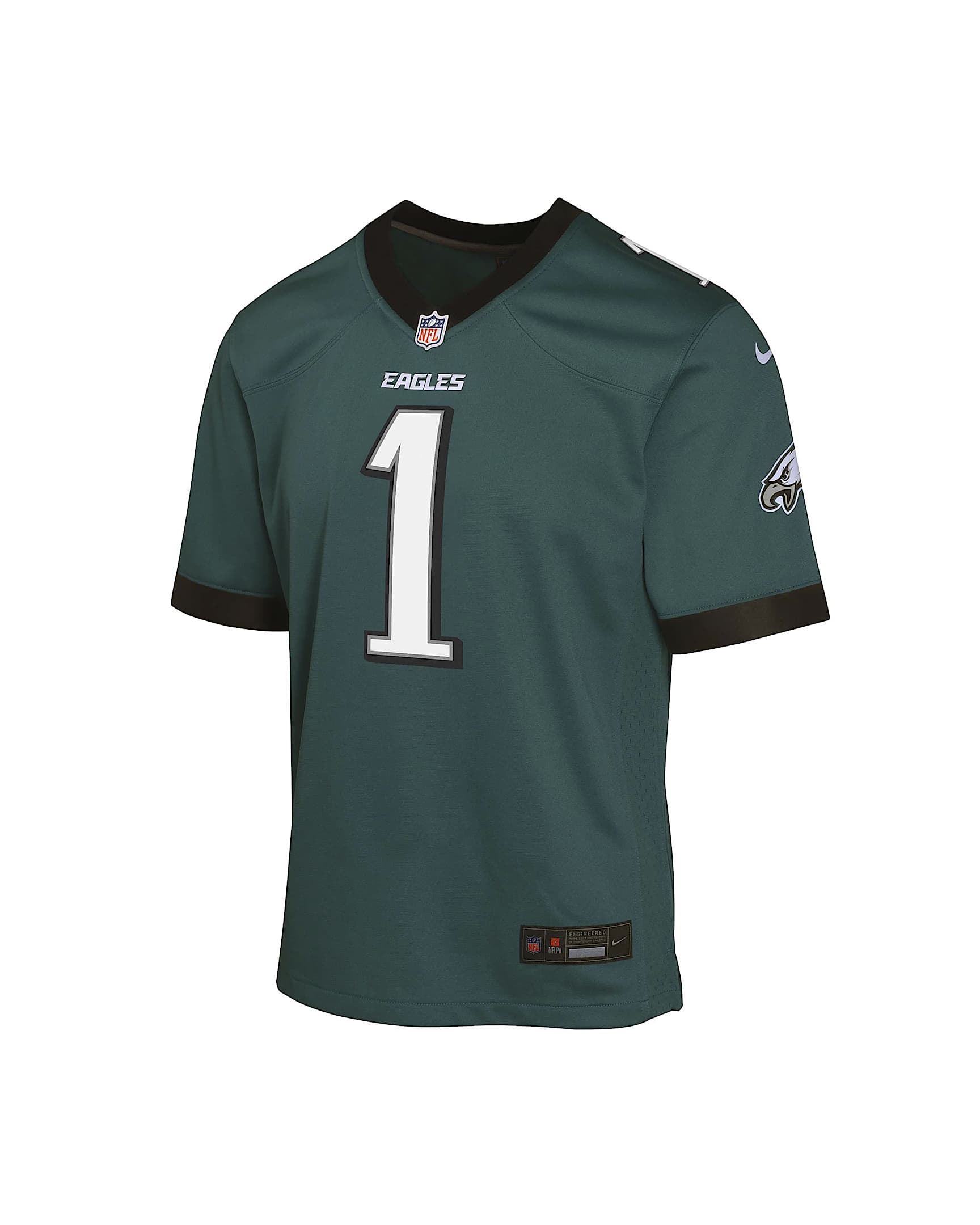 Jalen Hurts Philadelphia Eagles Big Kids' Nike Dri-FIT NFL Football Jersey - Green