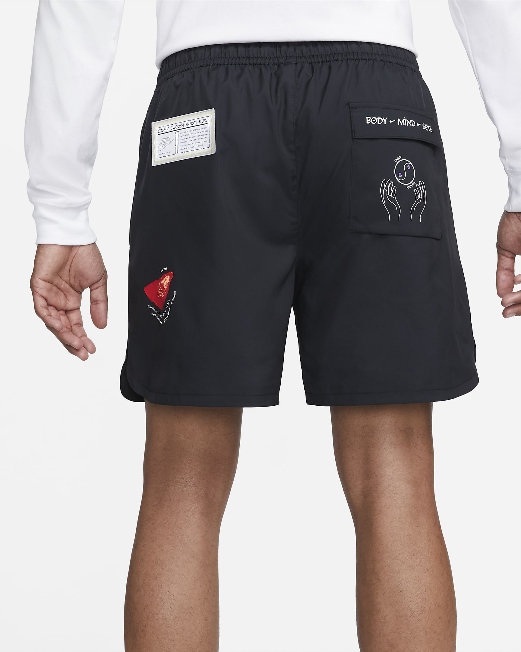 short nike woven flow