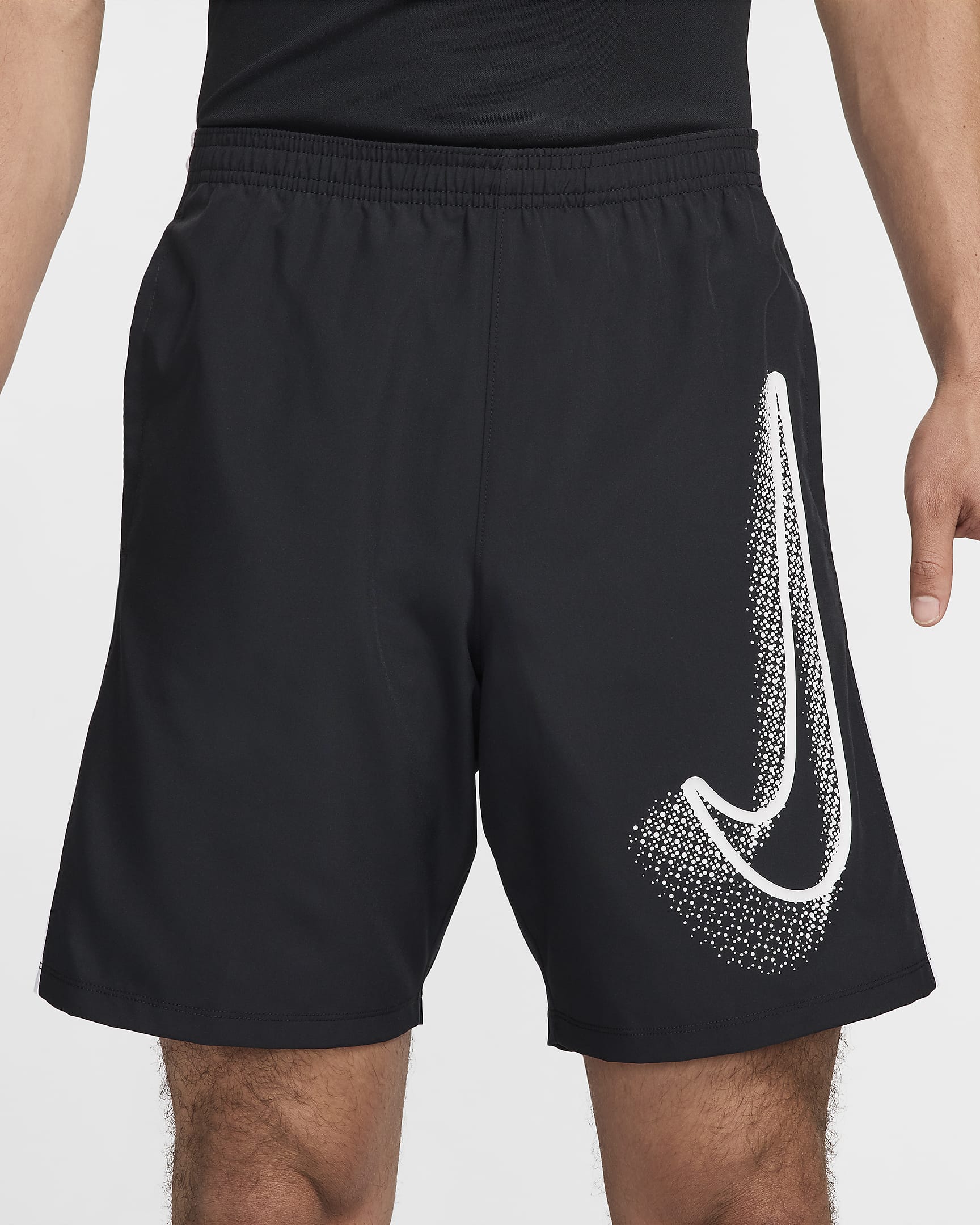 Nike Academy Men's Football Shorts - Black/White/White