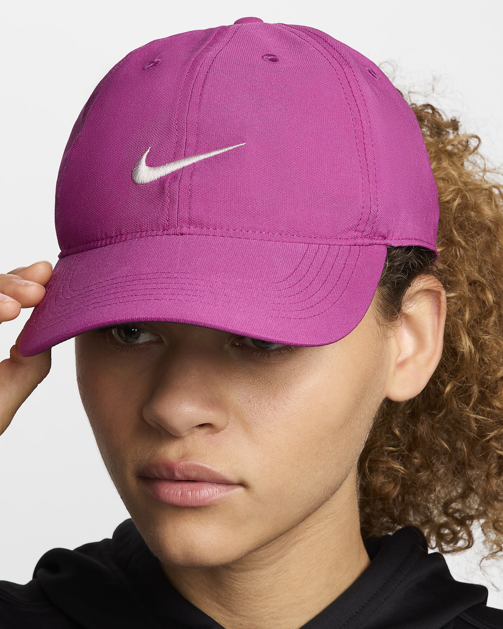 Gorra sin estructura Nike Dri-FIT Club - Fucsia cálido/Violeta platino