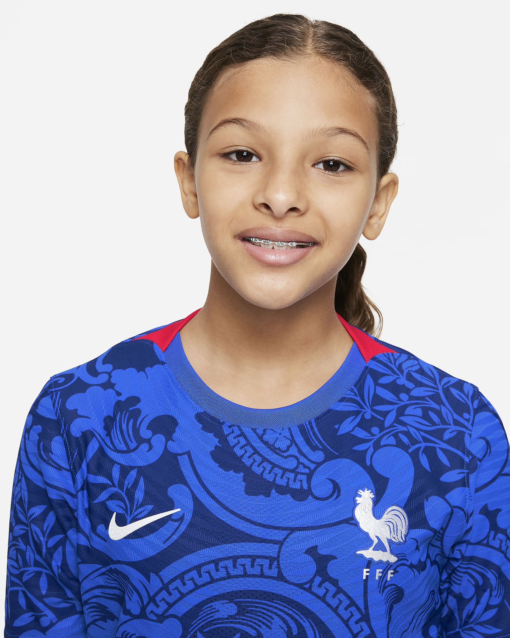 FFF 2022 Vapor Match Home Older Kids' Football Shirt. Nike UK