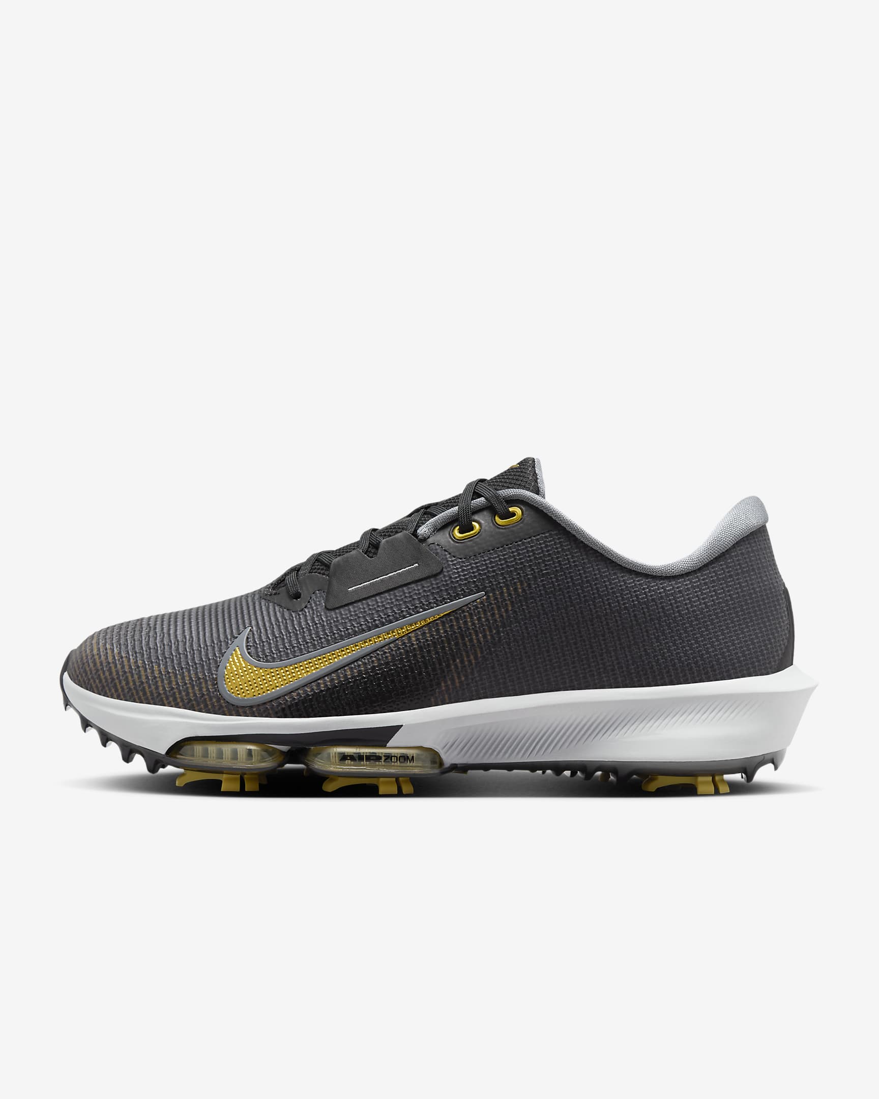 Nike Infinity Tour 2 Golf Shoes - Black/Cool Grey/Pure Platinum/Infinite Gold