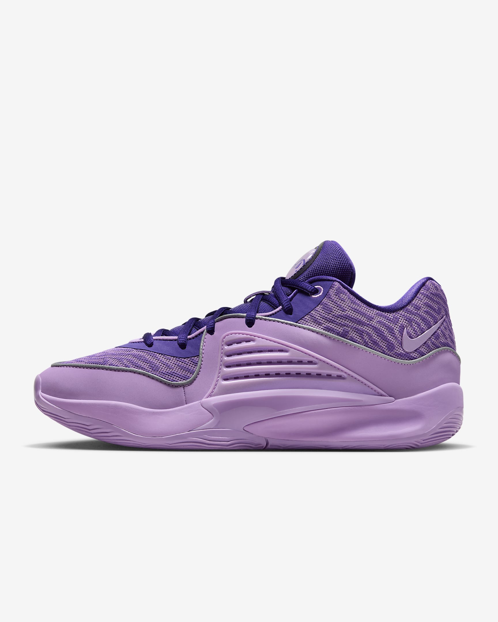 KD16 "B.A.D." Basketball Shoes - Field Purple/Rush Fuchsia