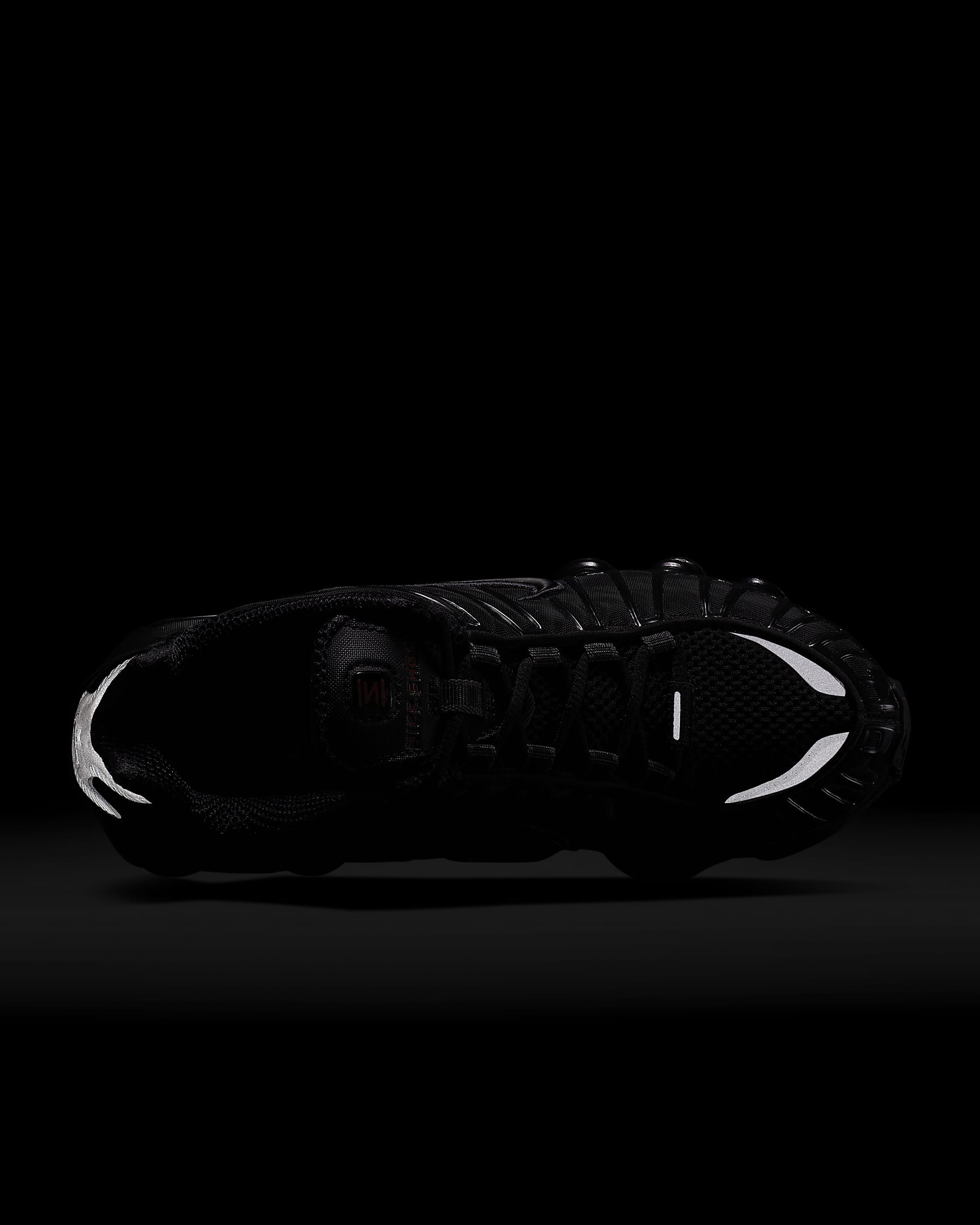 Nike Shox TL Shoes - Black/Metallic Hematite/Max Orange/Black