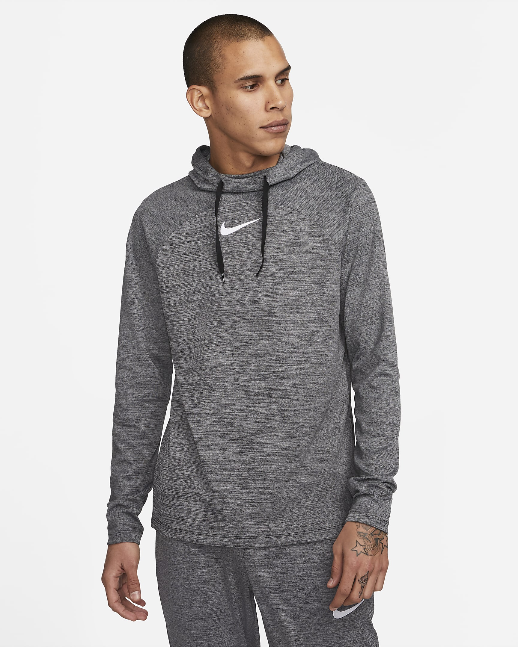 Nike DriFIT Academy Men's Pullover Football Hoodie. Nike LU