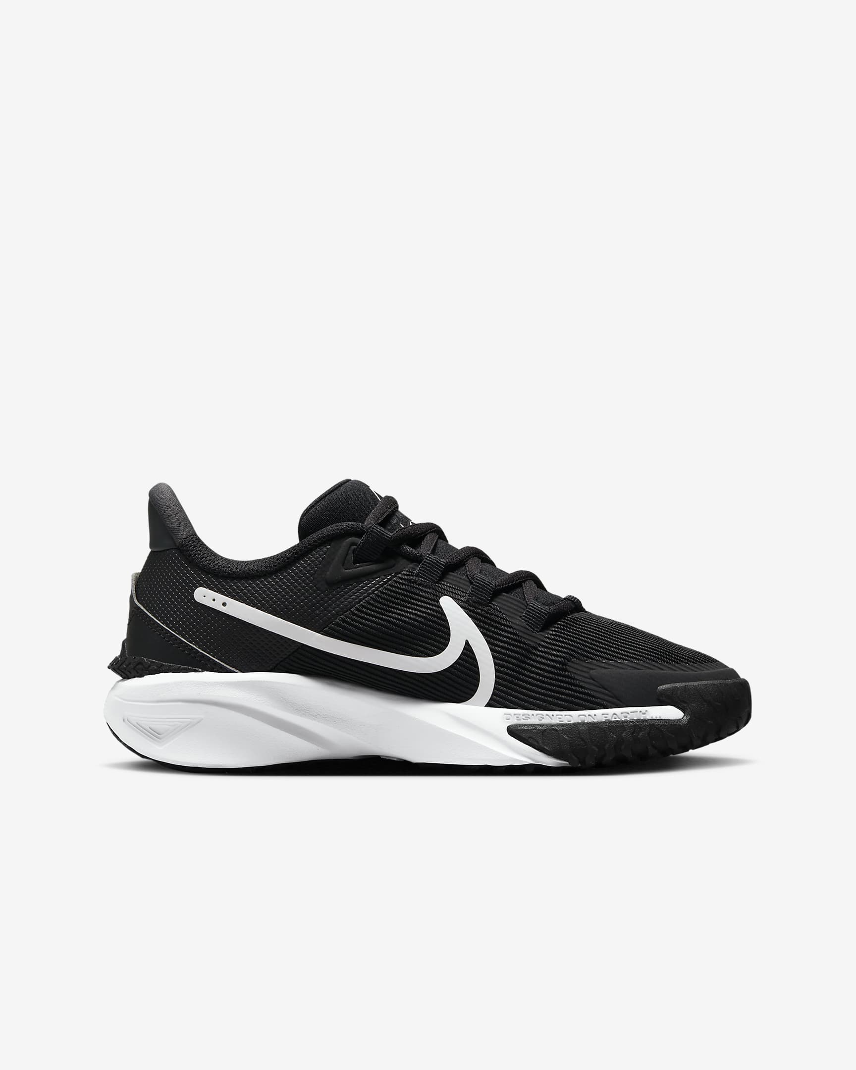 Nike Star Runner 4 Older Kids' Road Running Shoes - Black/Anthracite/White