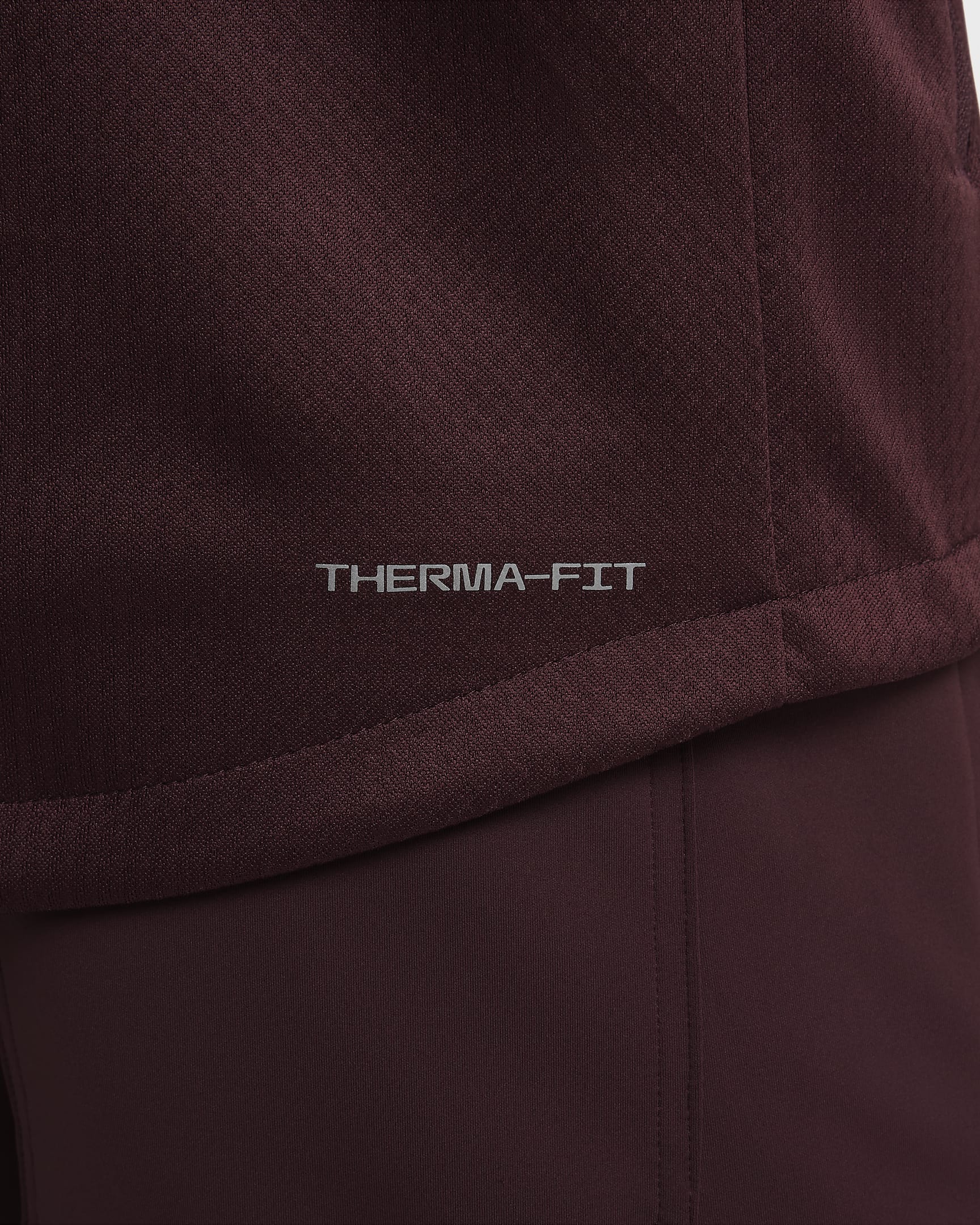 Nike Sphere Miler Men's Therma-FIT Water-Repellent Running Jacket - Burgundy Crush/Burgundy Crush