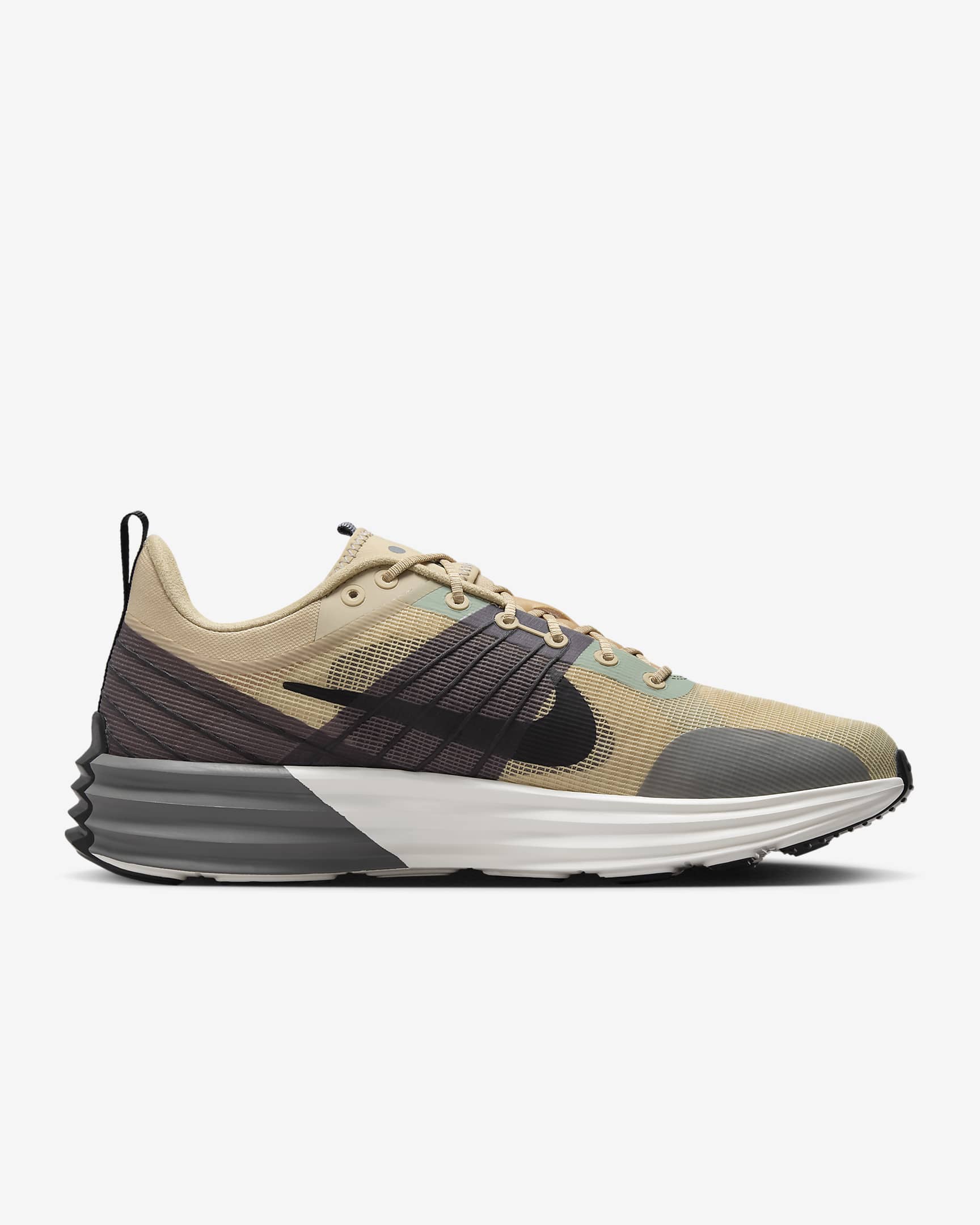 Nike Lunar Roam herenschoenen - Sesame/Smoke Grey/Dark Raisin/Zwart