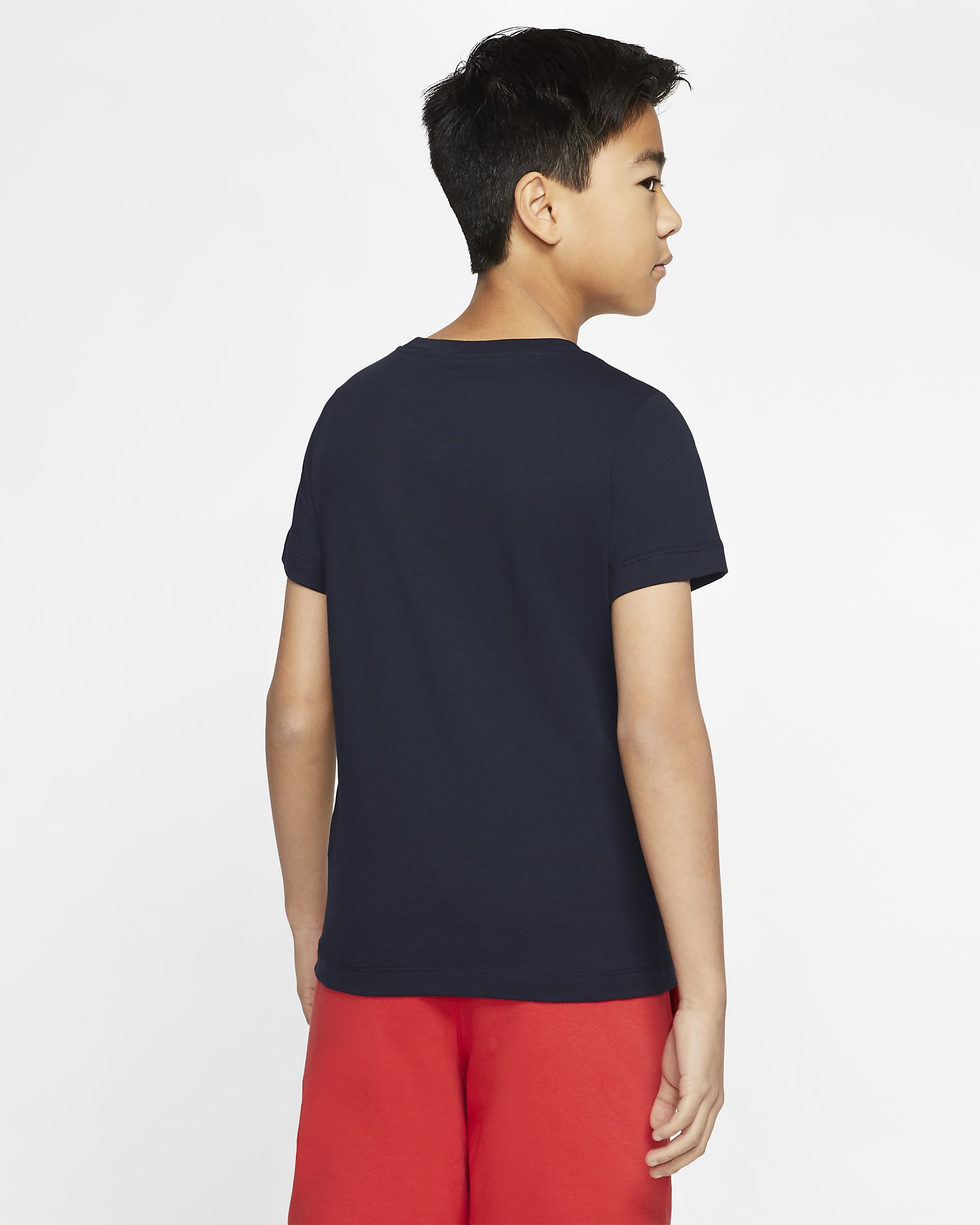 Nike Sportswear Older Kids' T-Shirt - Obsidian/White