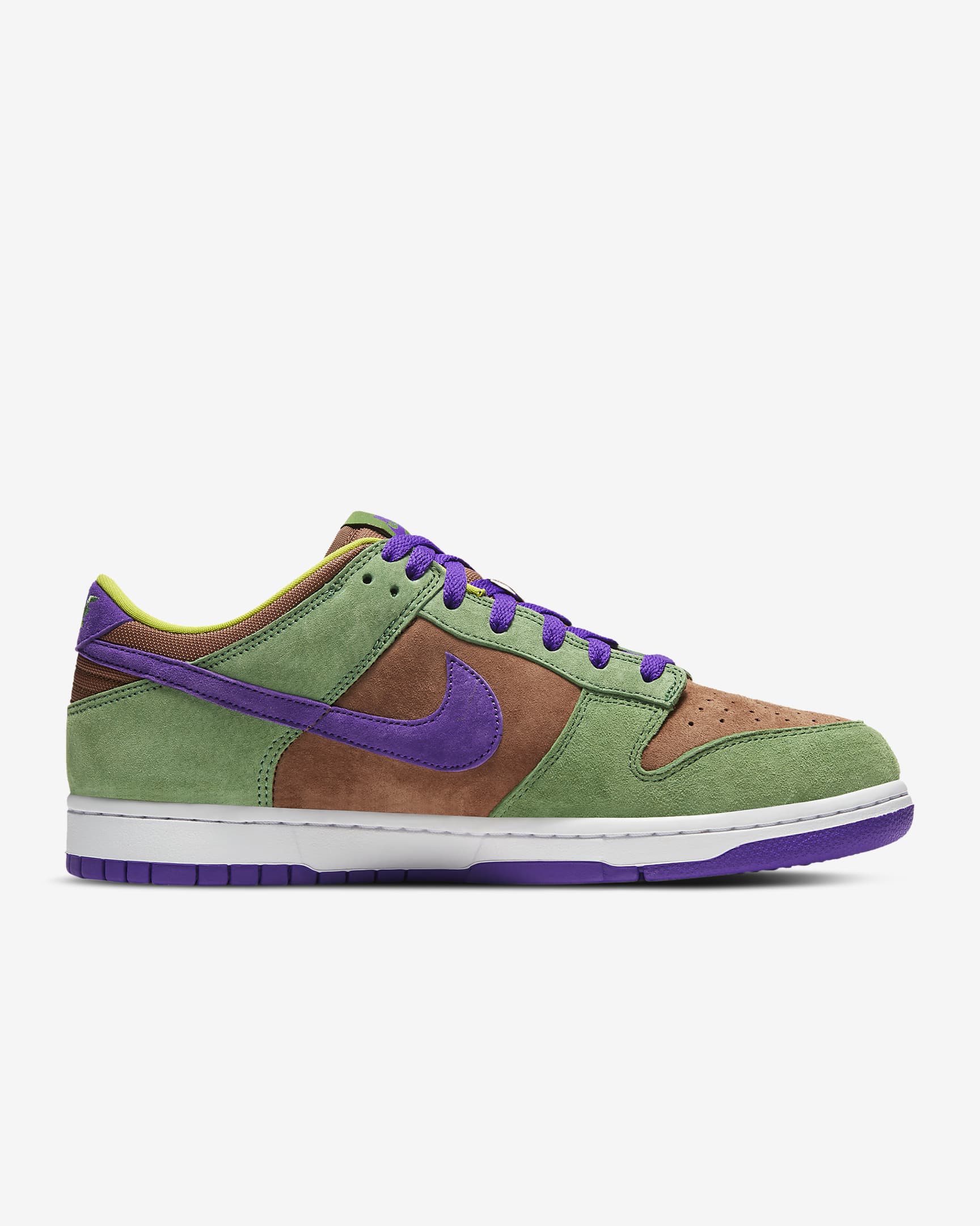 Nike Dunk Low SP Schoen - Veneer/Autumn Green/Deep Purple