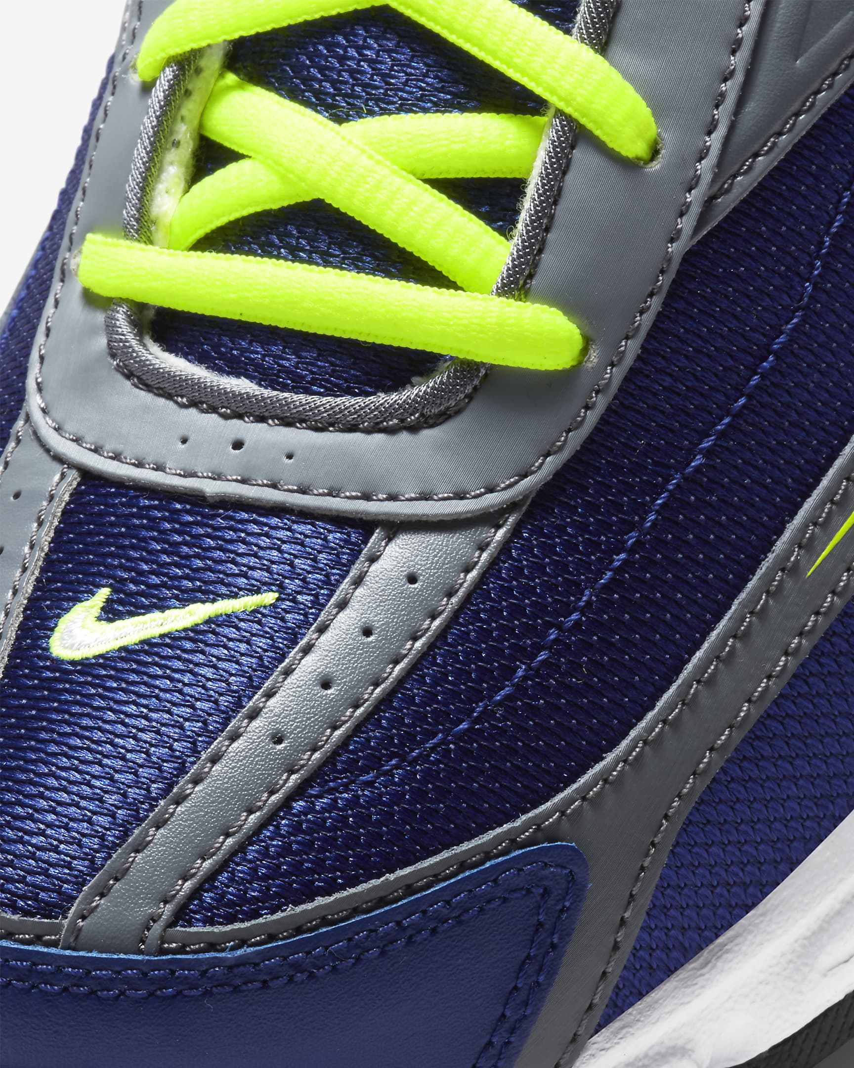 Nike Initiator 男款跑鞋 - Deep Royal Blue/Cool Grey/黑色/Volt