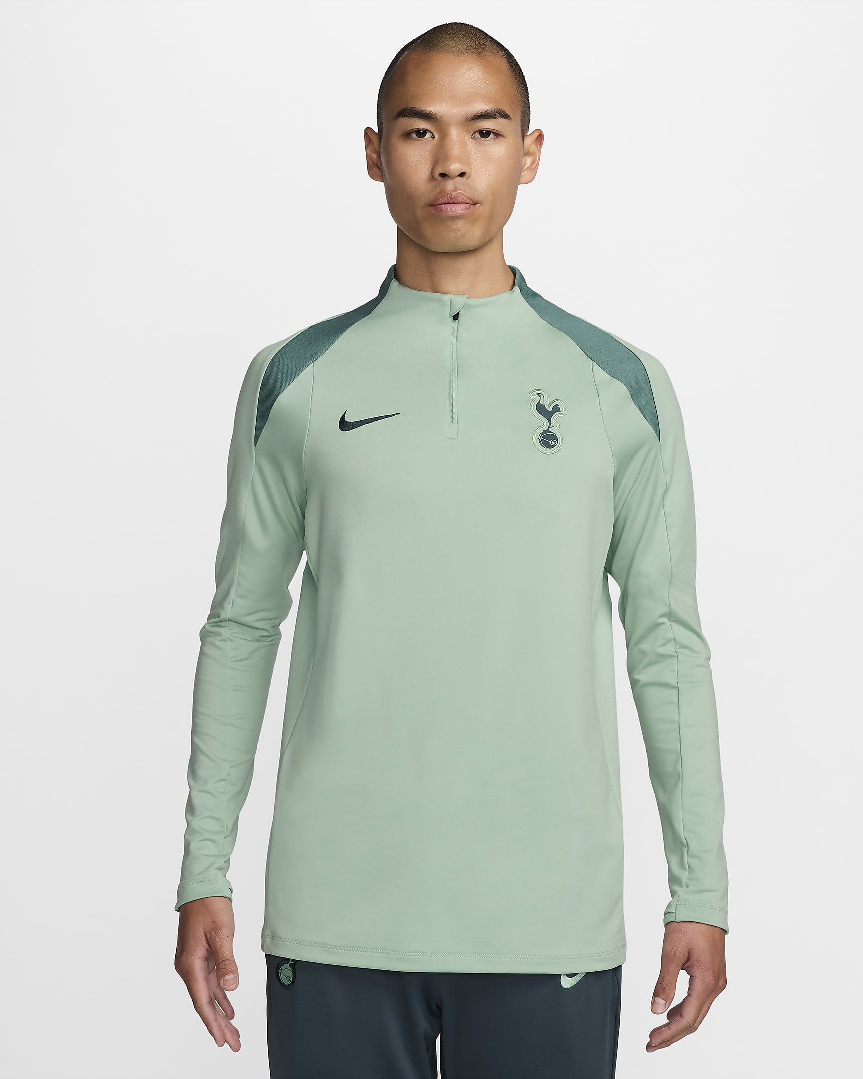 Maglia per allenamento Nike Football Dri-FIT Tottenham Hotspur Strike da uomo – Terza - Enamel Green/Bicoastal/Faded Spruce